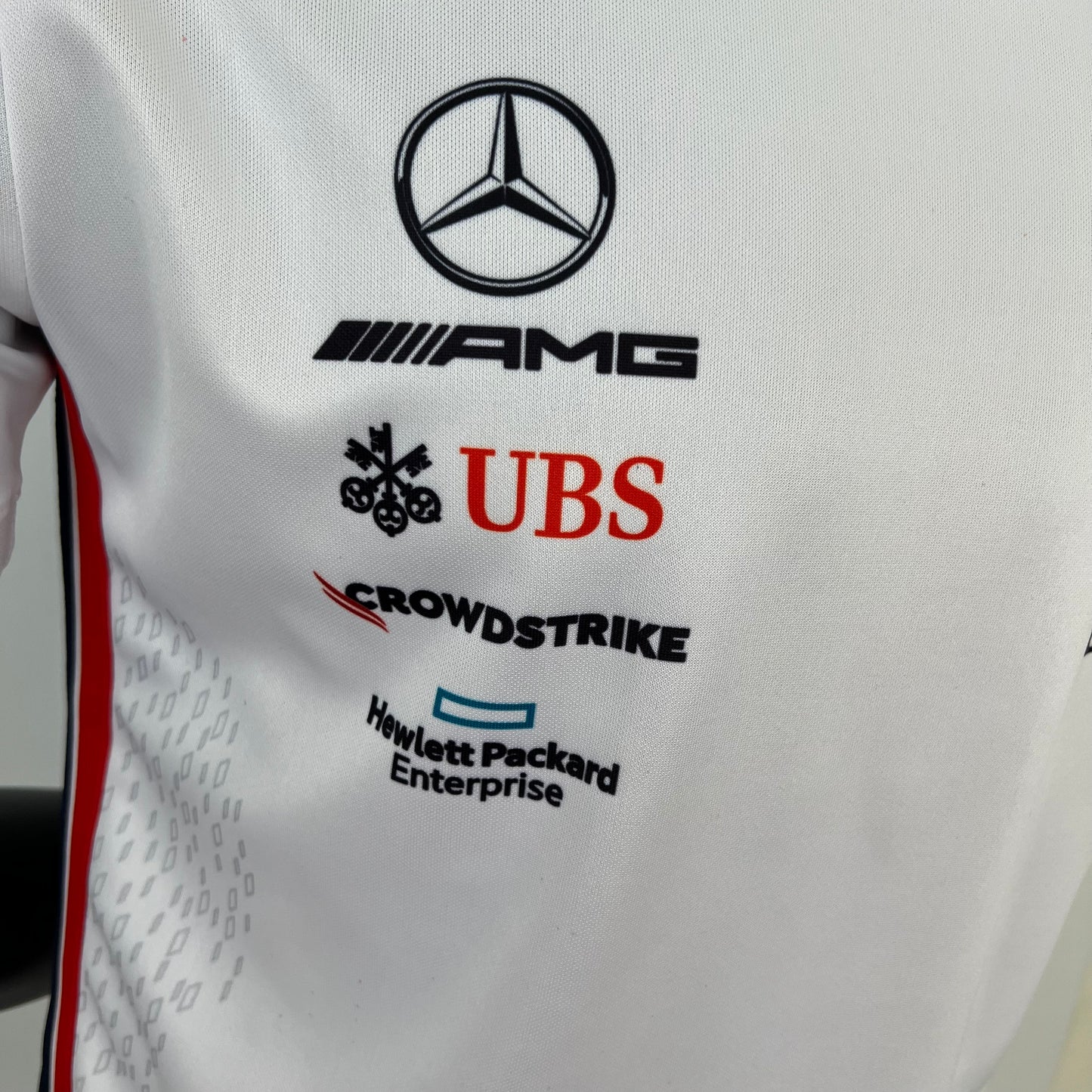 Mercedes AMG F1 2023 Player Fit T-Shirt | White