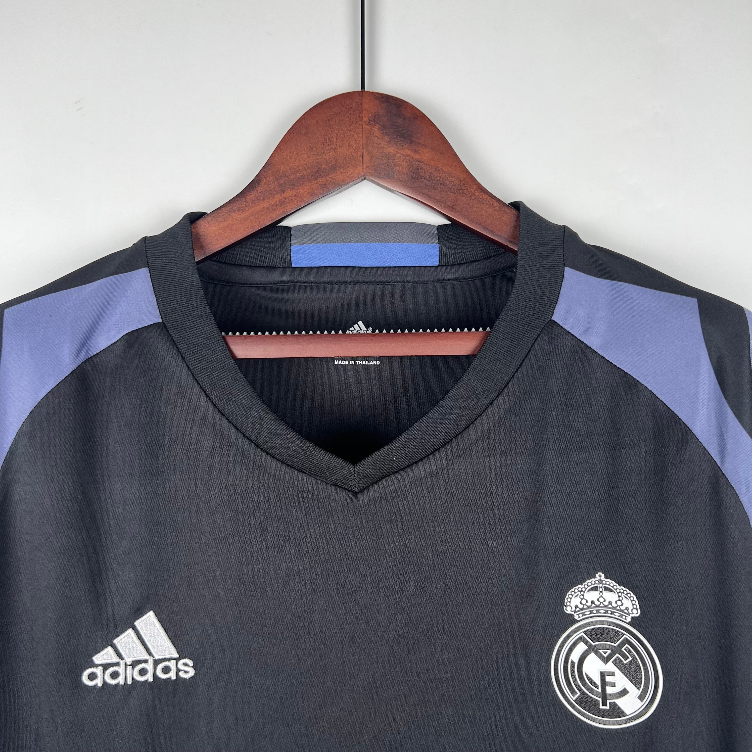 2010s Real Madrid Retro Football Shirt | Black Purple Home