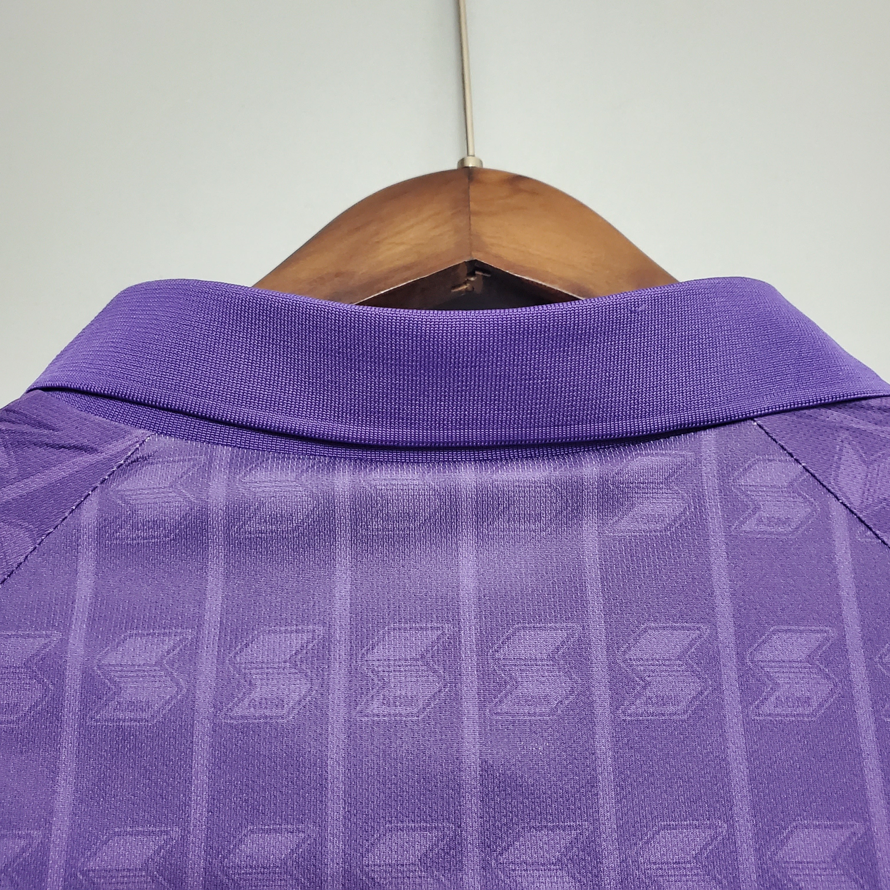 1990s Fiorentina Retro Football Shirt | Purple Yellow Home