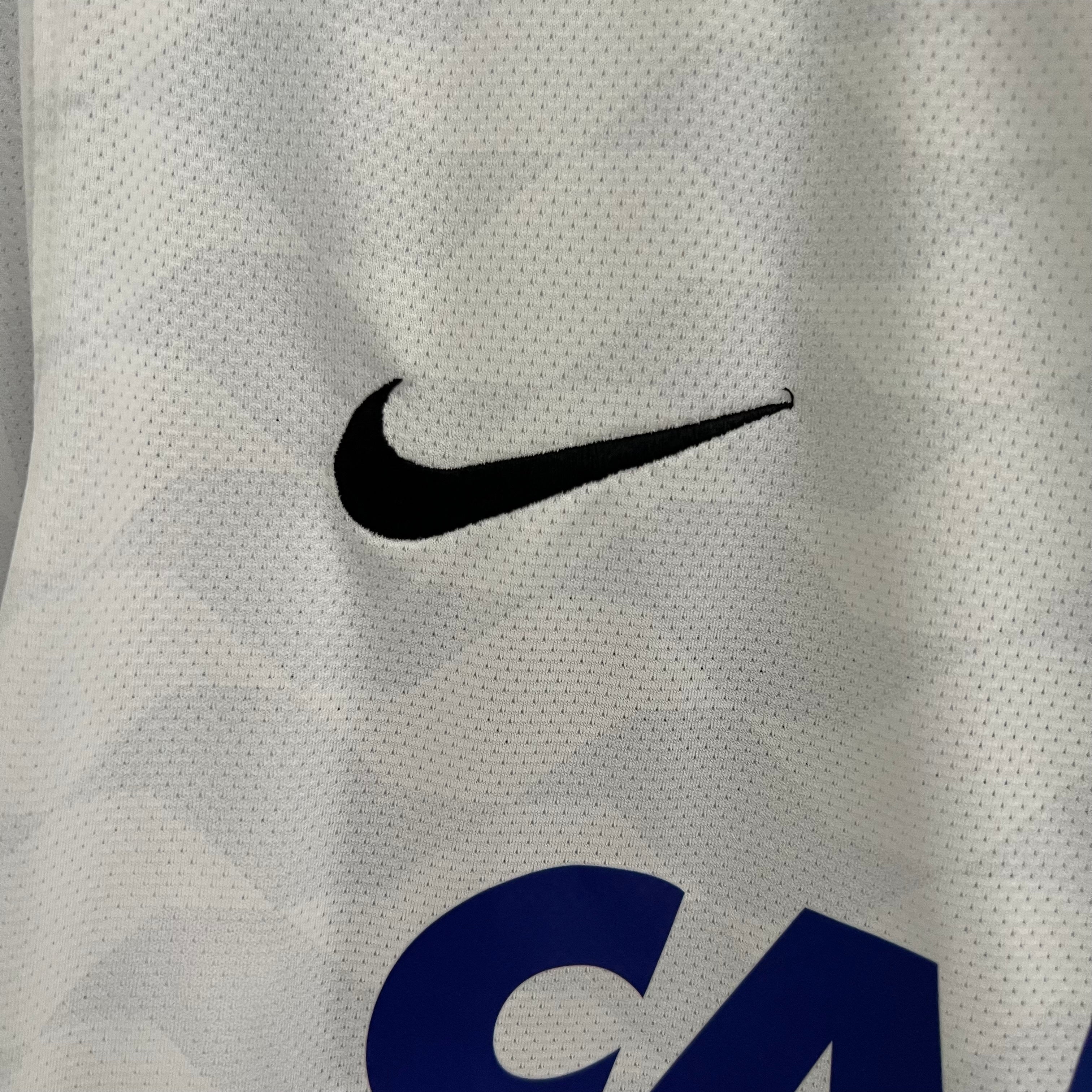 2010s Corinthians Retro Football Shirt | White Black Home