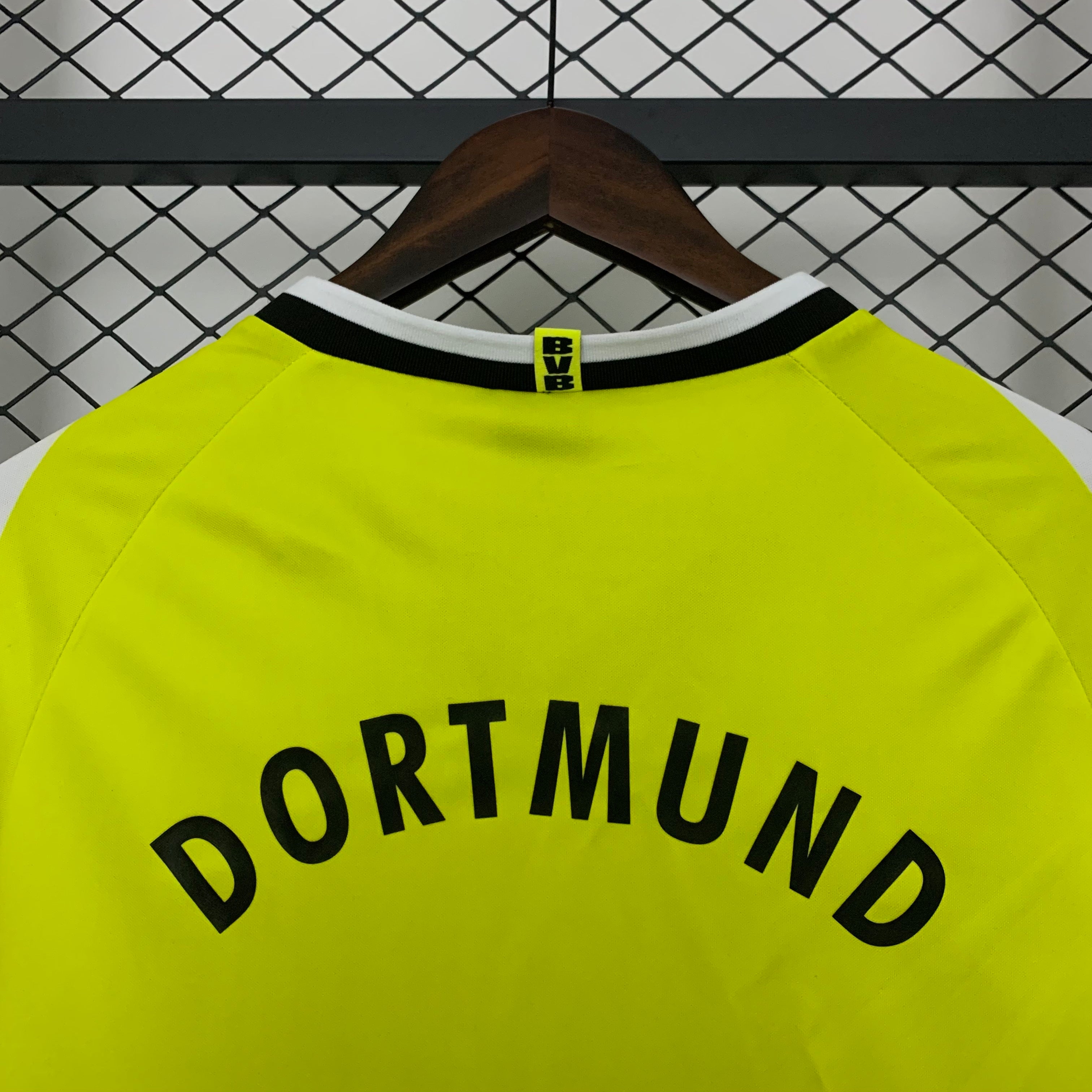 1990s Borussia Dortmund Retro Football Shirt | Yellow Black Home