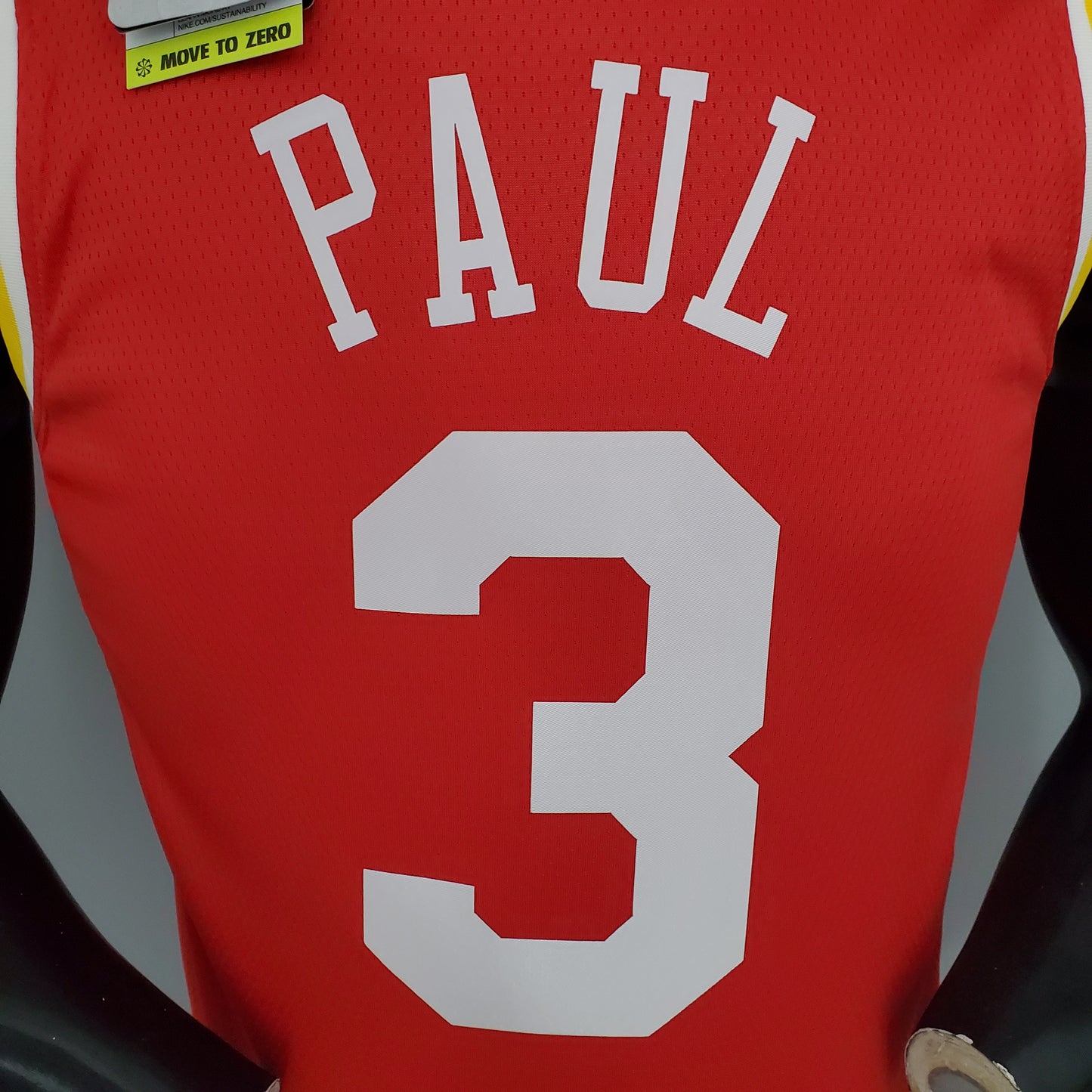 2020 Houston Paul #3 Retro Basketball Jersey
