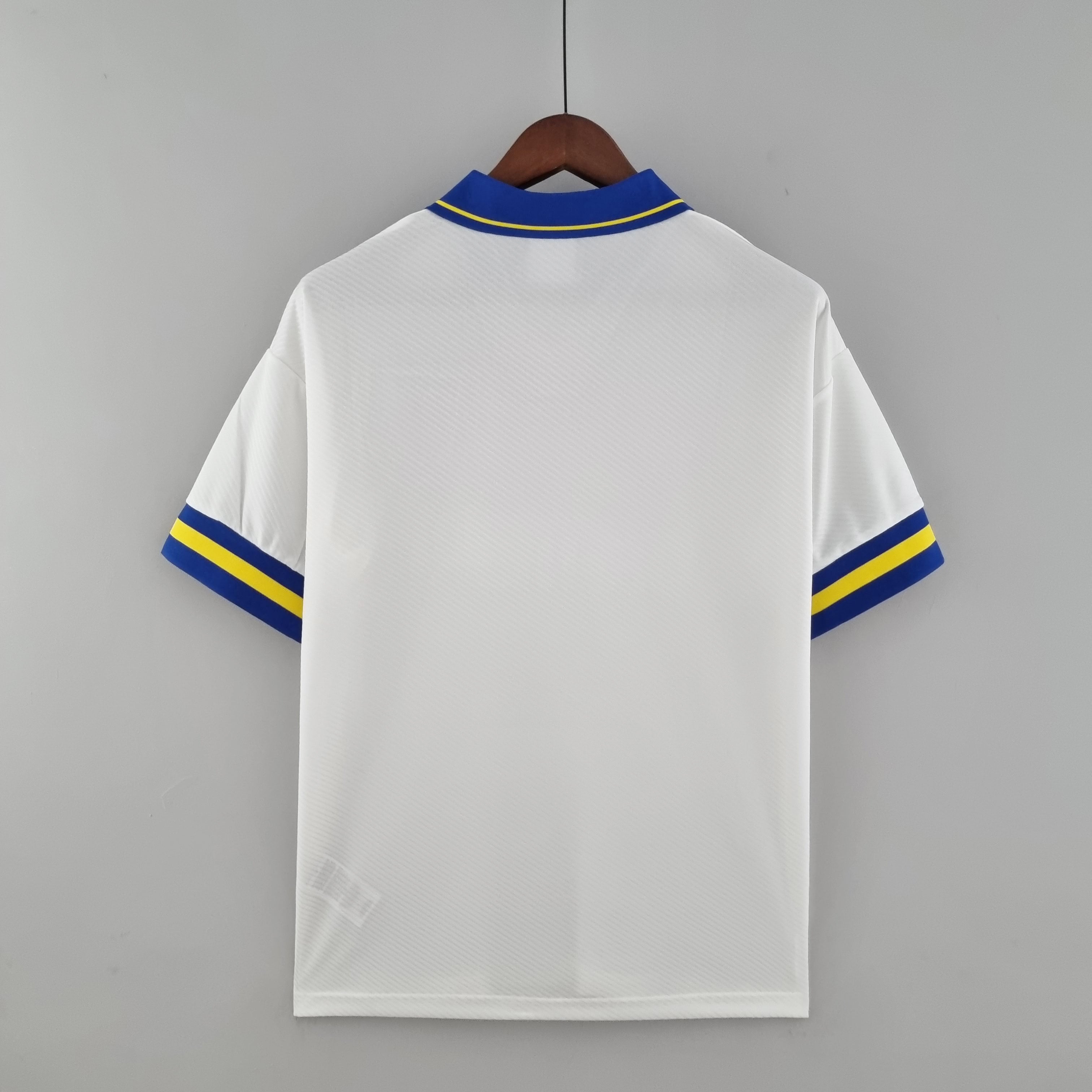 1990s Parma Retro Football Shirt | White Blue Home