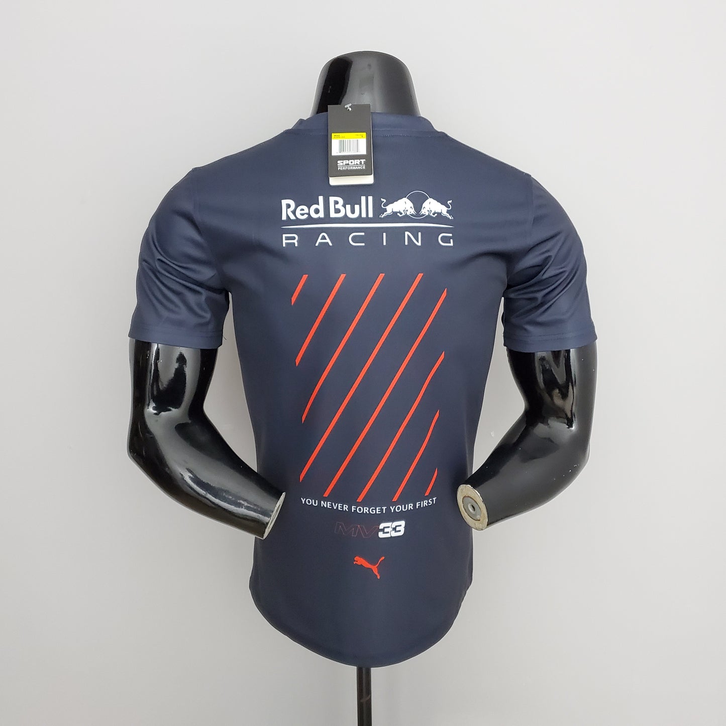 Red Bull Racing F1 2021 Player Fit T-Shirt – Max Verstappen #33 Puma | Navy