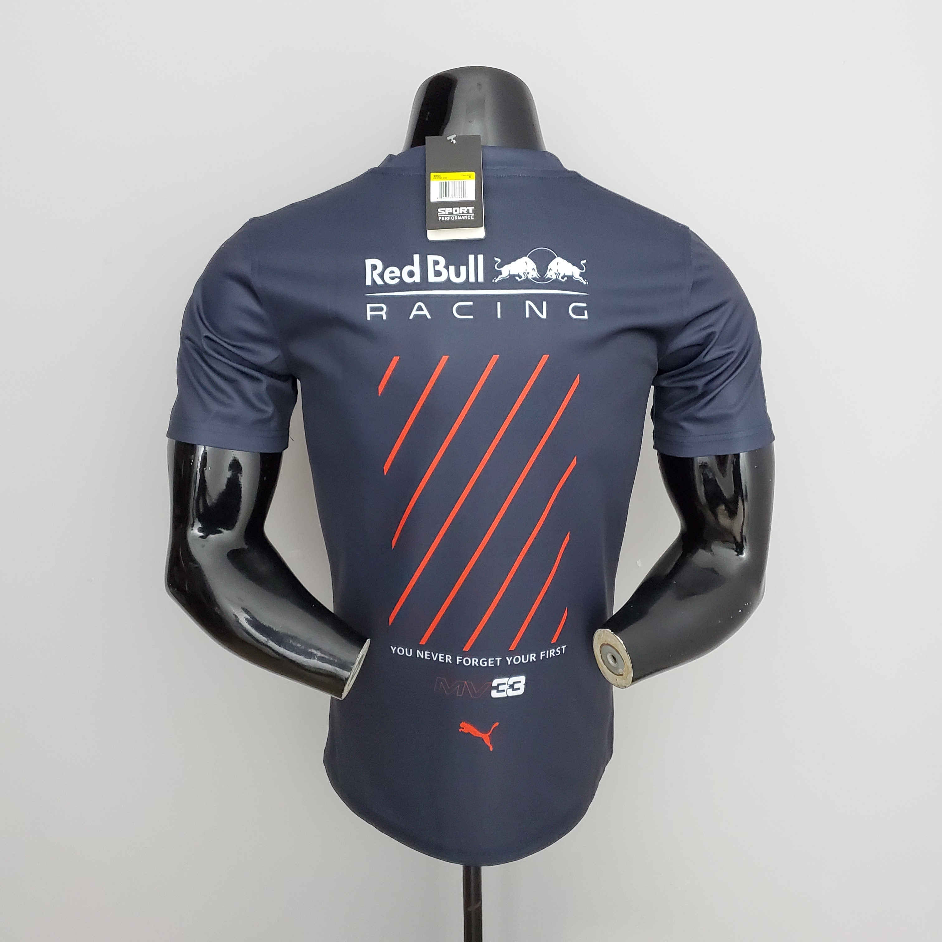 Red Bull Racing F1 2021 Player Fit T-Shirt – Max Verstappen #33 Puma | Navy