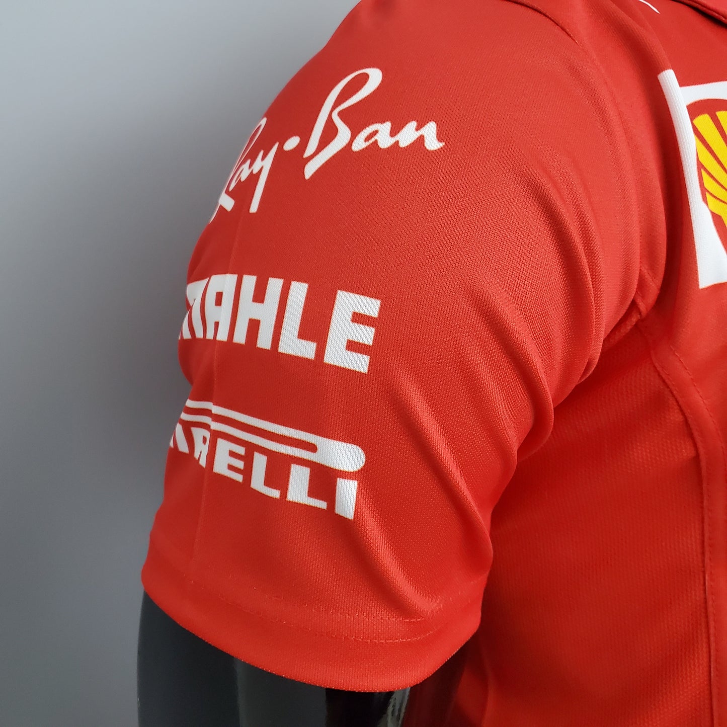 Ferrari F1 2023 Polo – Player Fit Shell UPS | Red