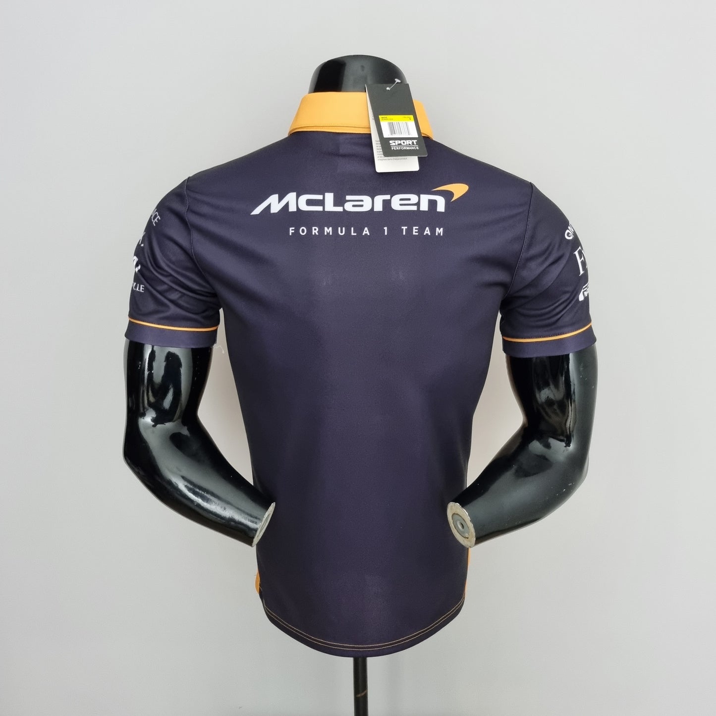 McLaren F1 2023 Polo – Player Fit Dell| Papaya Orange