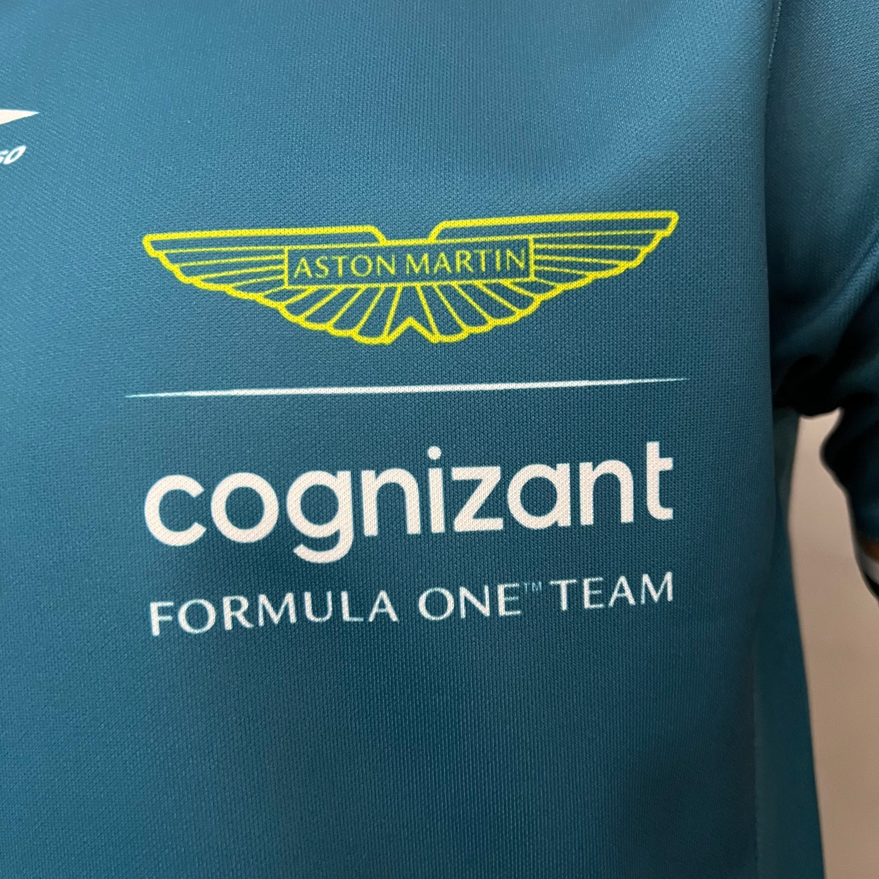 Aston Martin F1 2023 T-Shirt – Aramco Team Edition | Teal