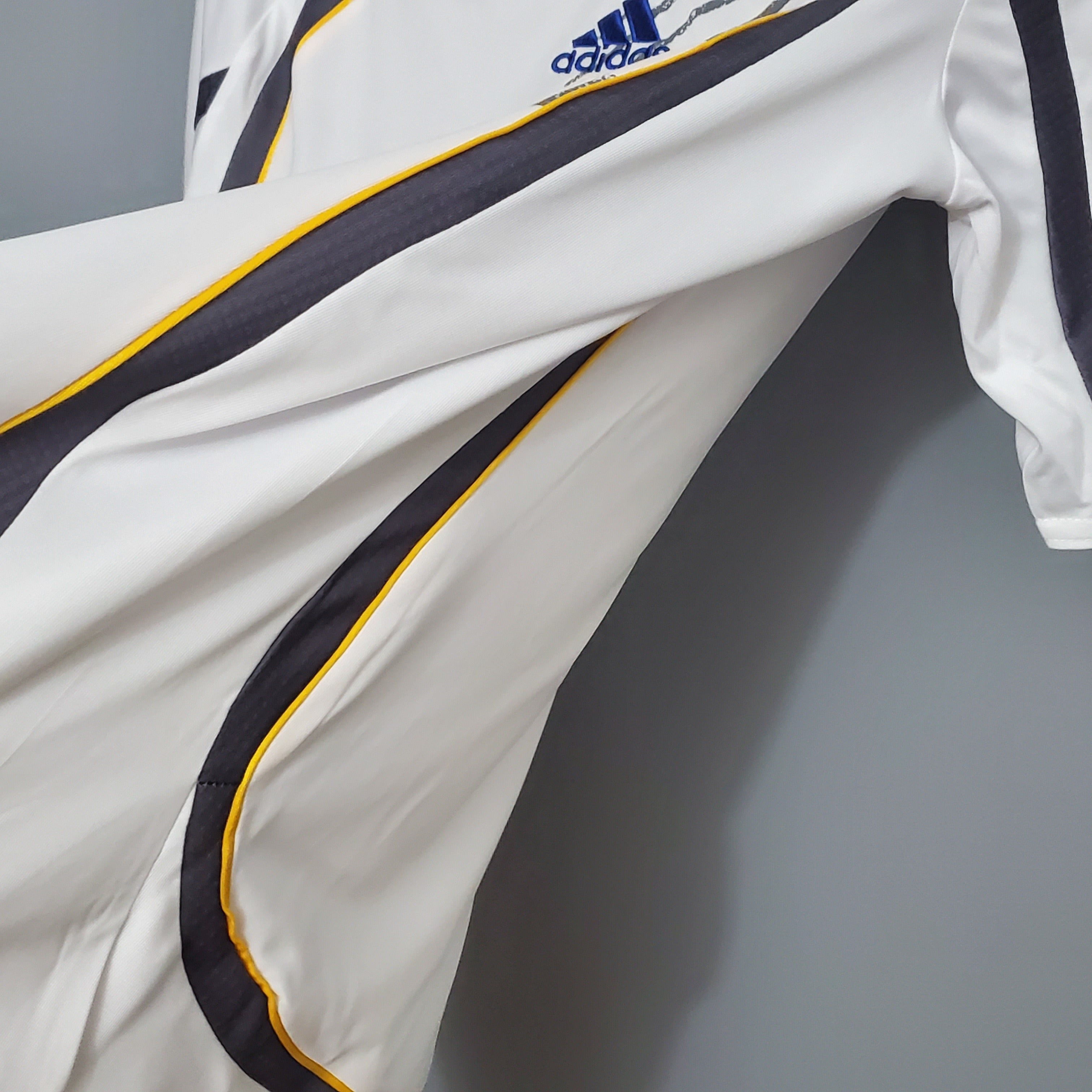 2000s Japan Retro Football Shirt | White Black Home