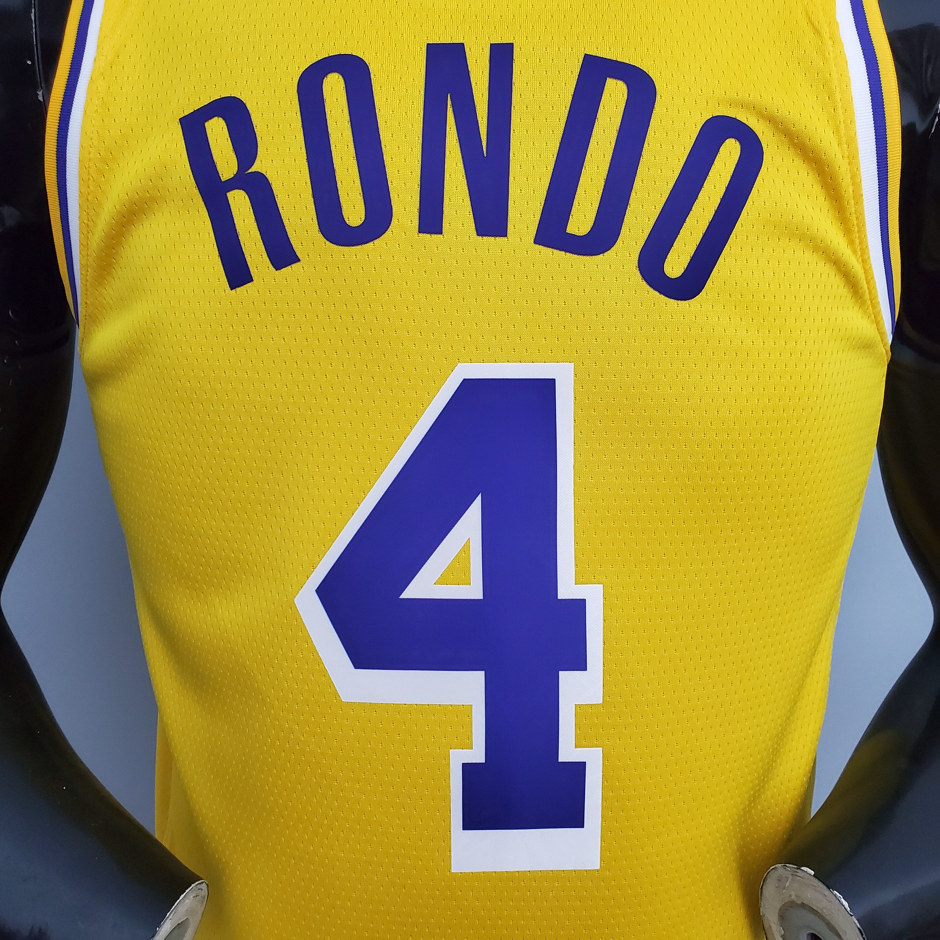 2023 LA Lakers Rondo #4 Swingman Edition Jersey