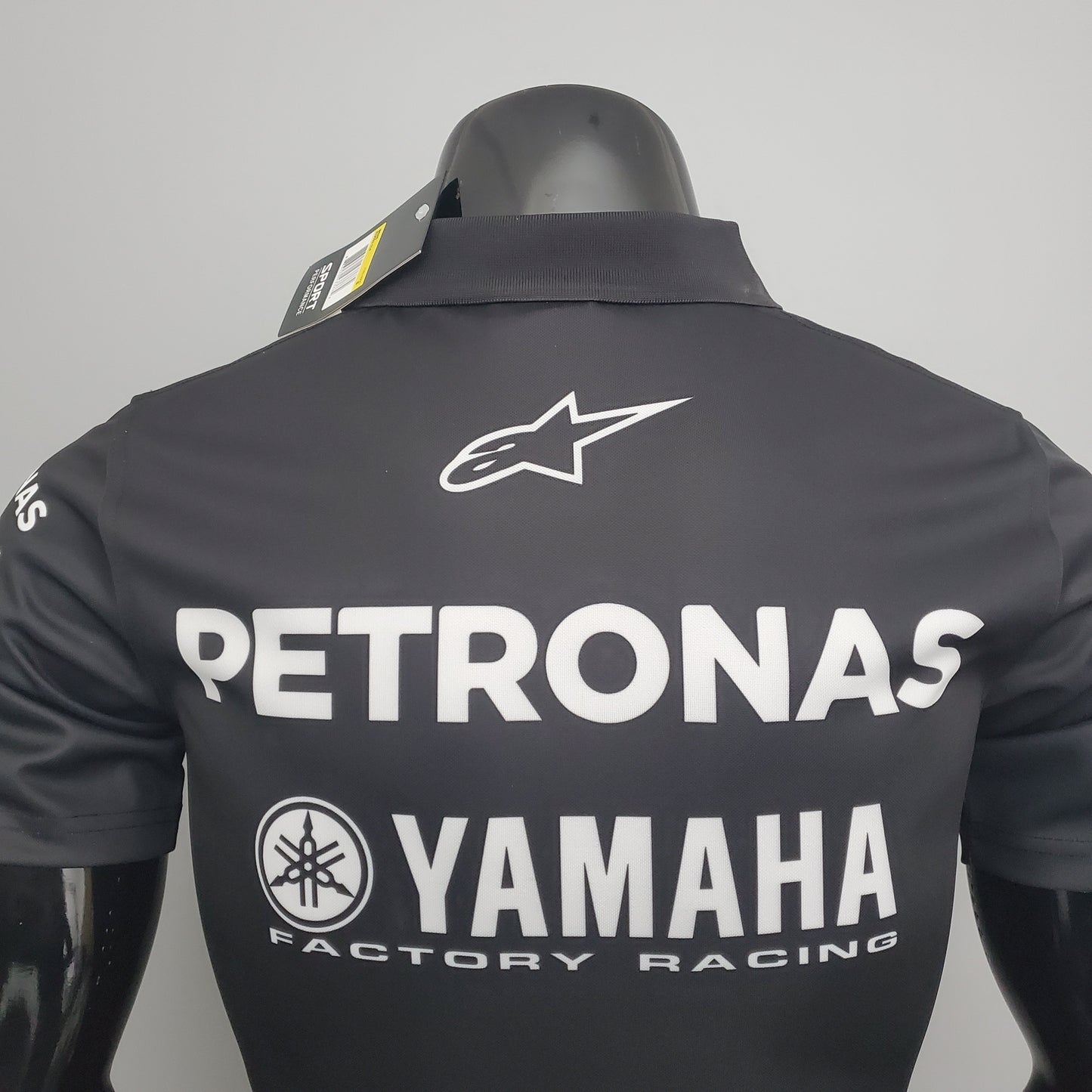 Petronas Yamaha 2023 Polo – Player Fit | Black