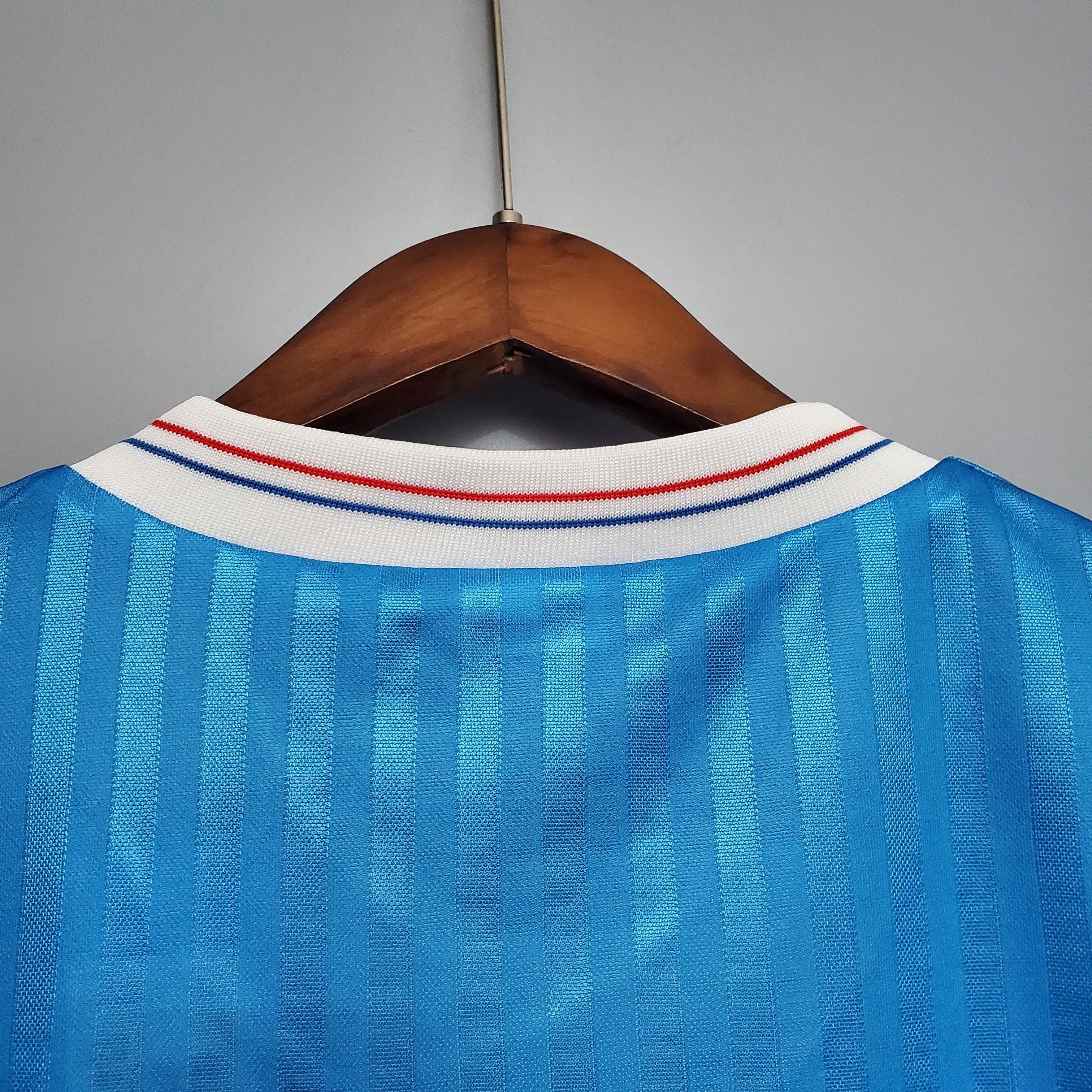 1980s Gamba Osaka Retro Football Shirt | Blue White Home