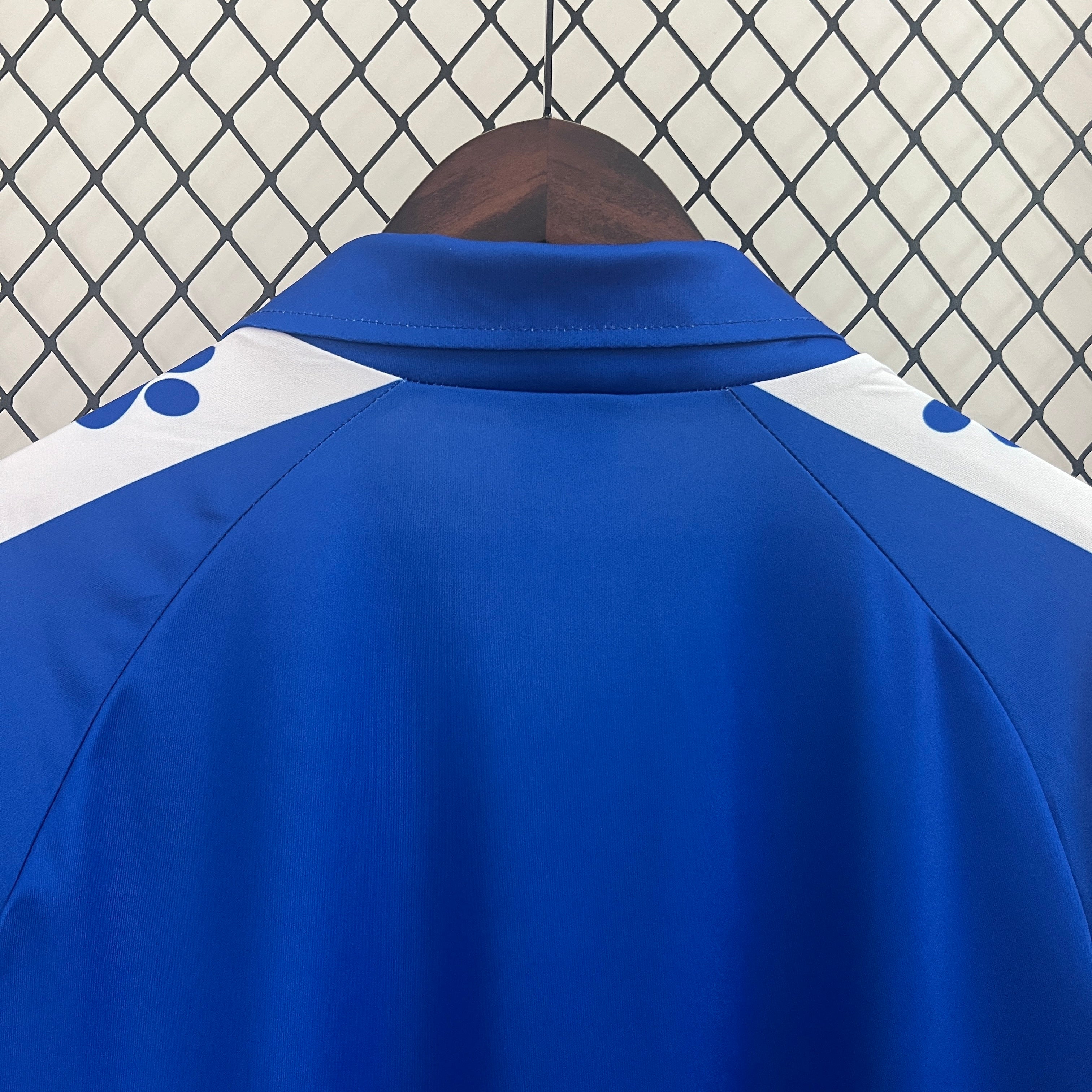 1990s Real Oviedo Retro Football Shirt | Blue White Home
