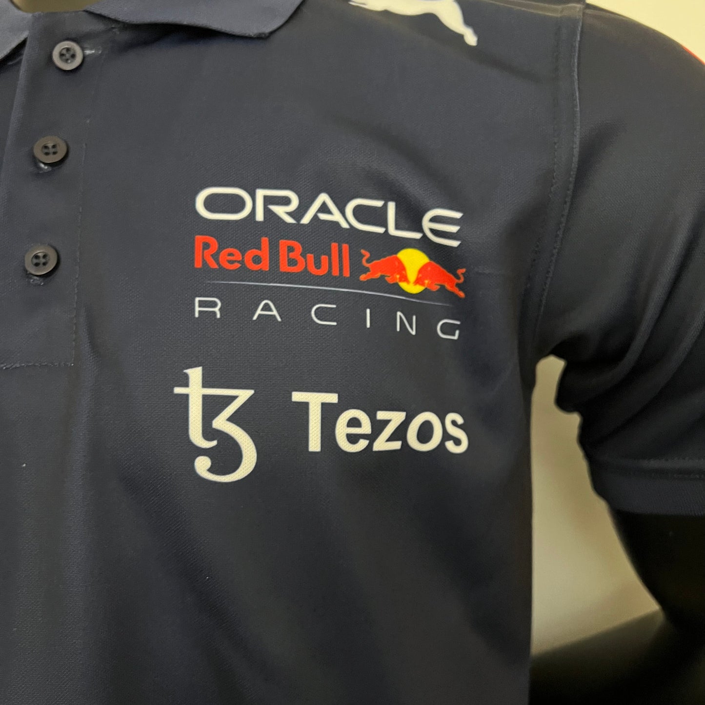 Red Bull Racing F1 2023 Polo – Player Fit | Navy Blue