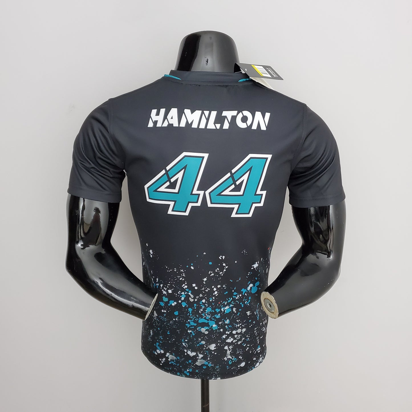 Mercedes F1 2023 T-Shirt – Player Fit – Lewis Hamilton #44 AMG | Black