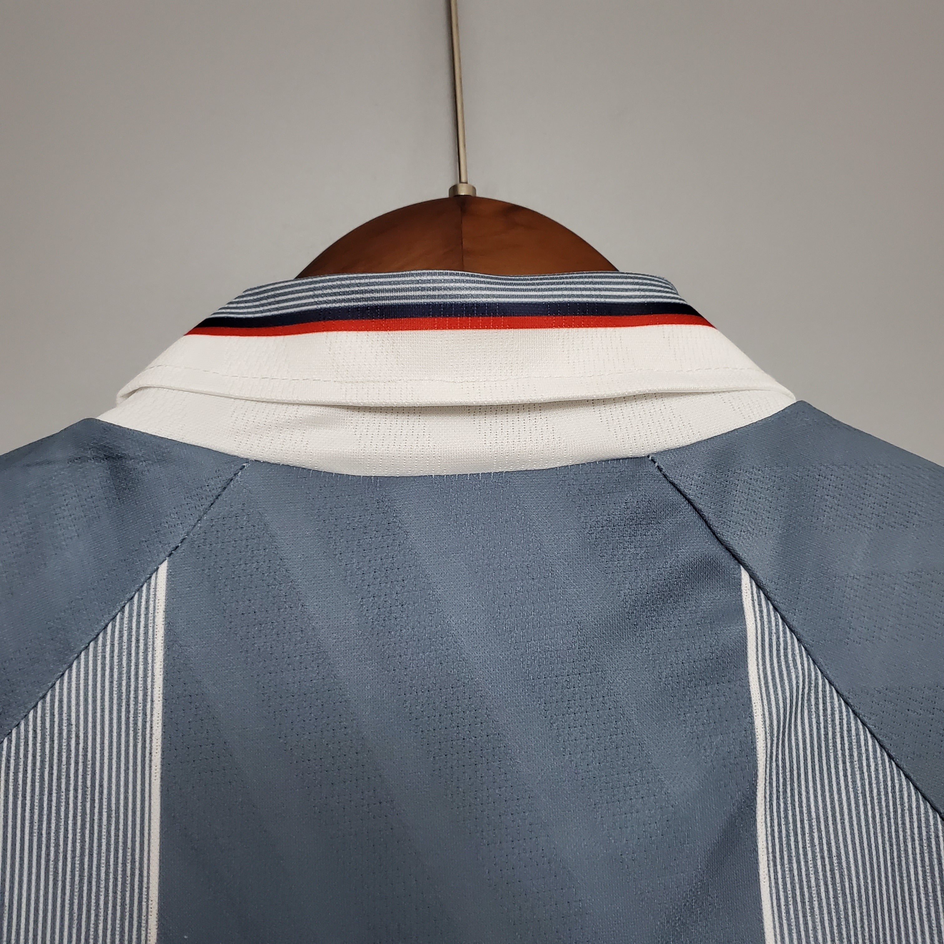 1990s England Retro Football Shirt | Grey White Home