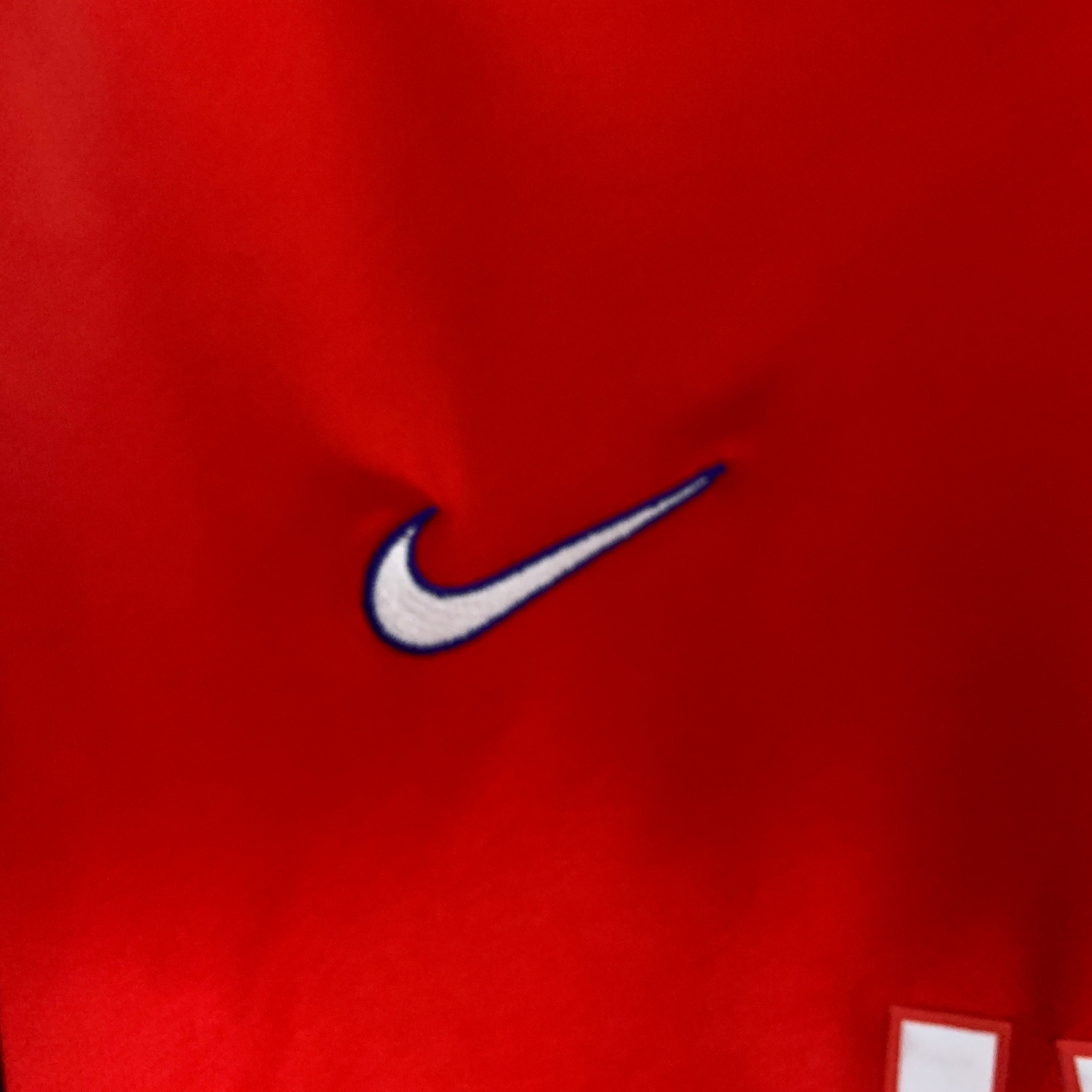 1990s Arsenal Retro Football Shirt | Red White Third