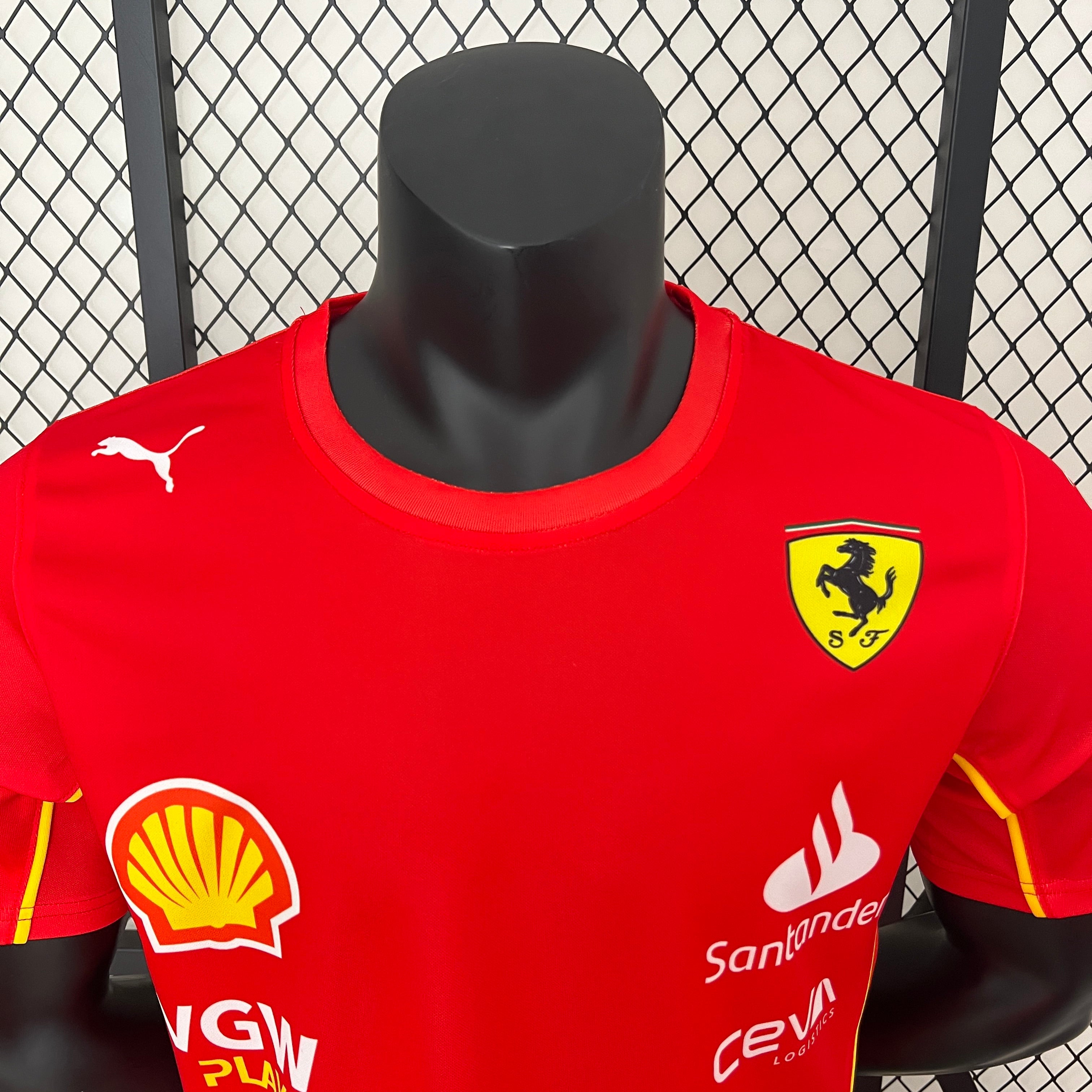Ferrari F1 2023 T-Shirt – Player Fit – #16 | Red