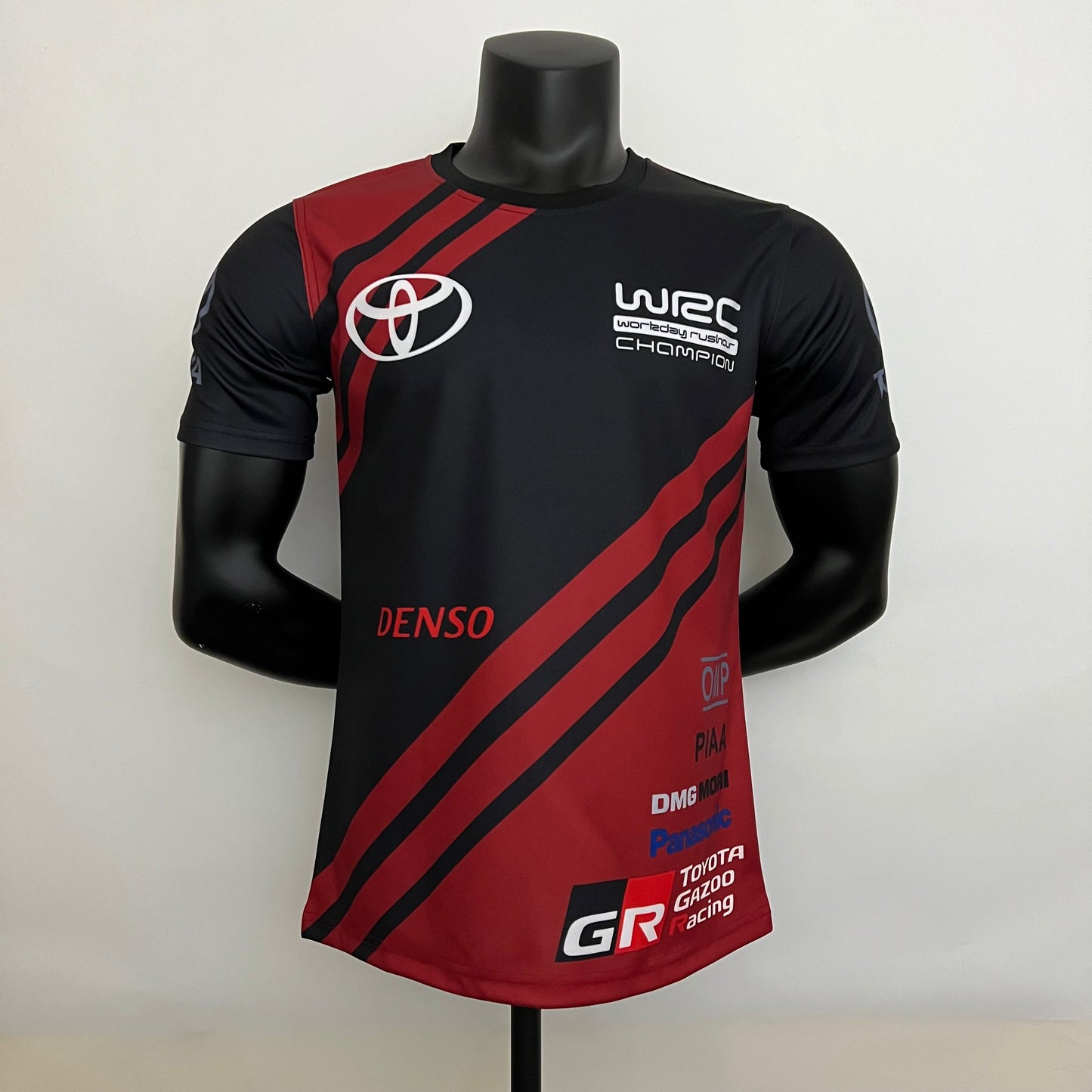 Toyota Gazoo Racing 2023 Player Fit T-Shirt | Black Red