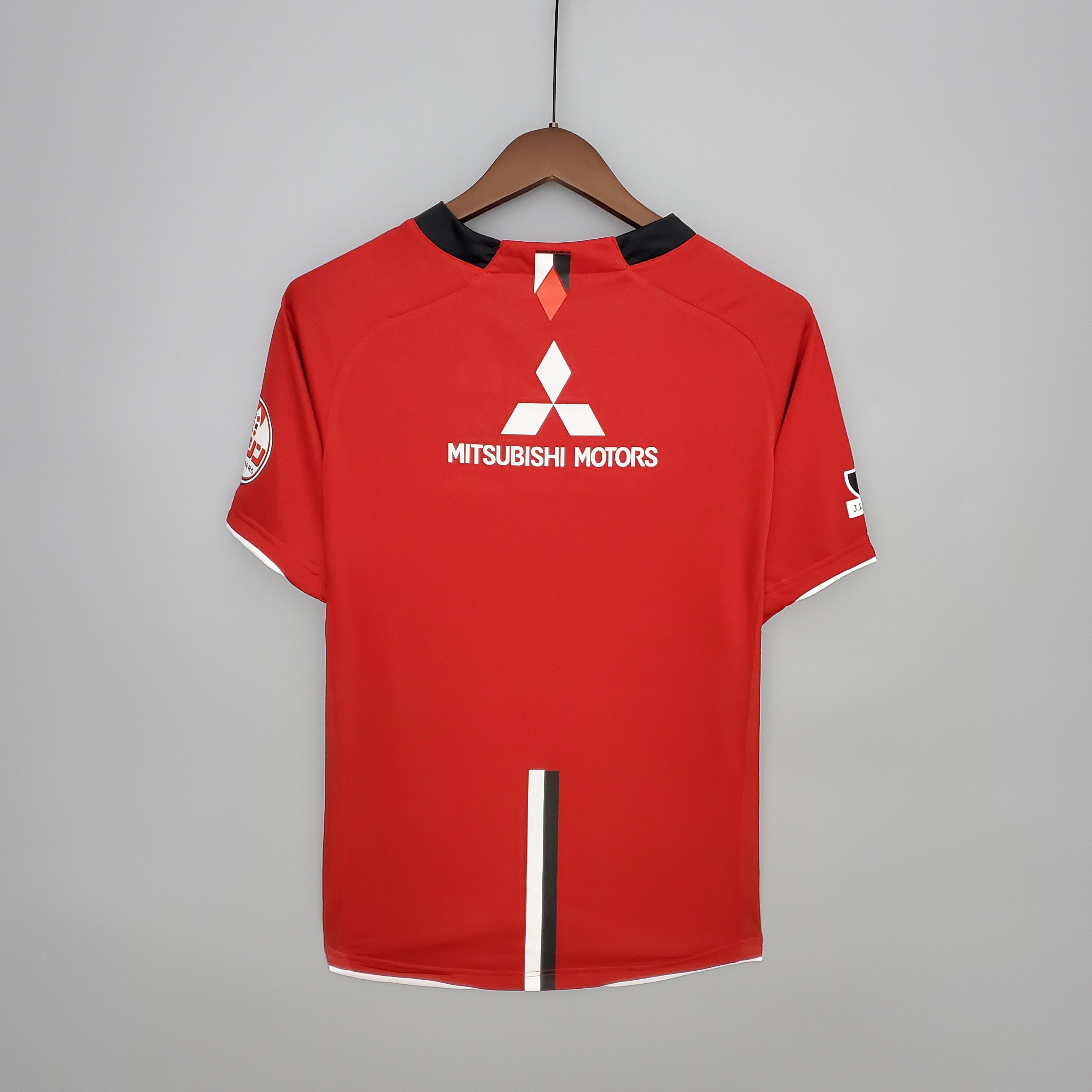 2000s Urawa Red Diamonds Retro Football Shirt | Red Black Home