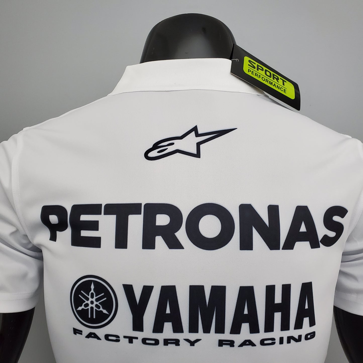 Petronas Yamaha Racing Polo – Player Fit Petronas | White