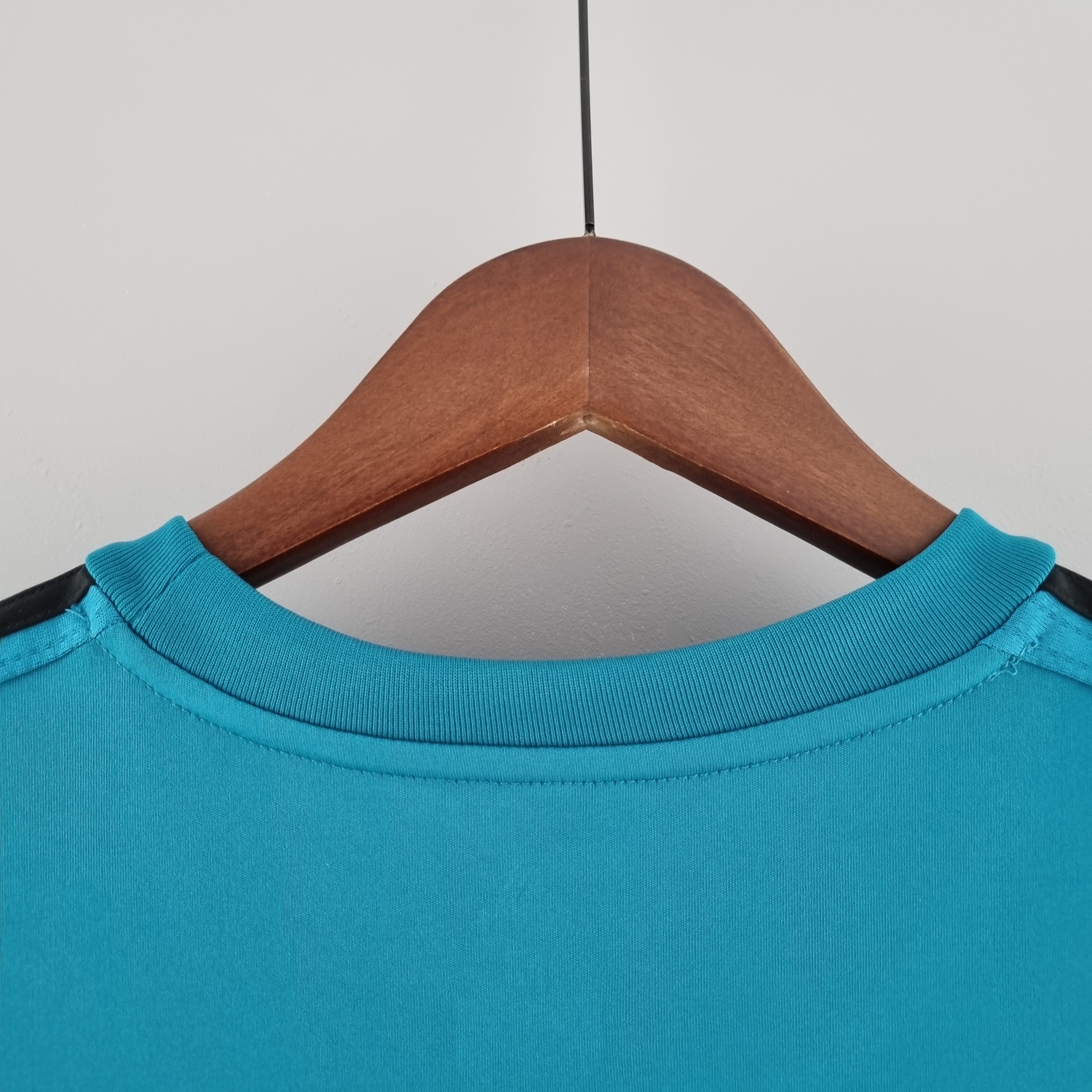 2020s Real Madrid Retro Football Shirt | Turquoise Navy Home