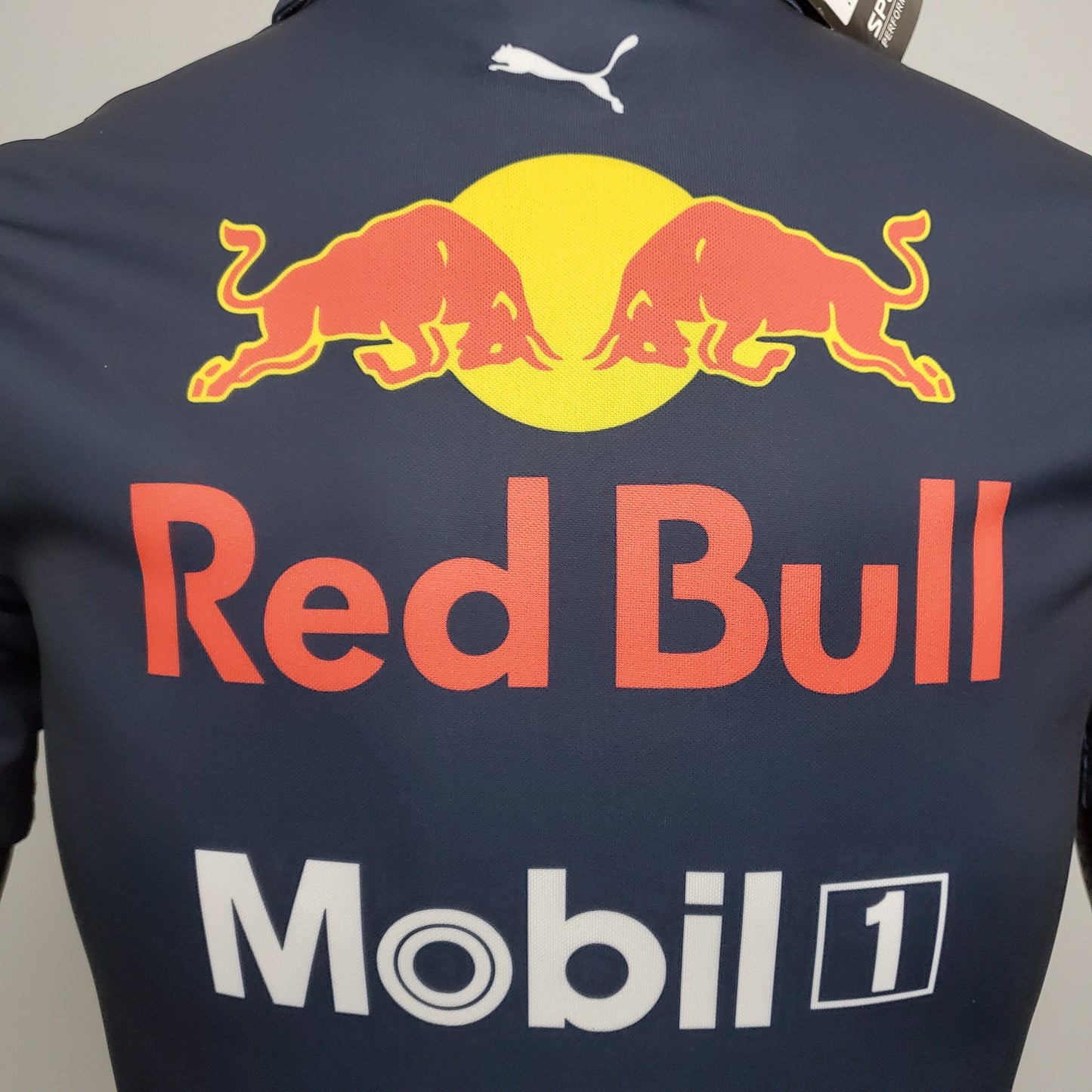 Red Bull Racing F1 2023 Polo – Player Fit Tag Heuer Mobil 1 Honda | Navy Blue