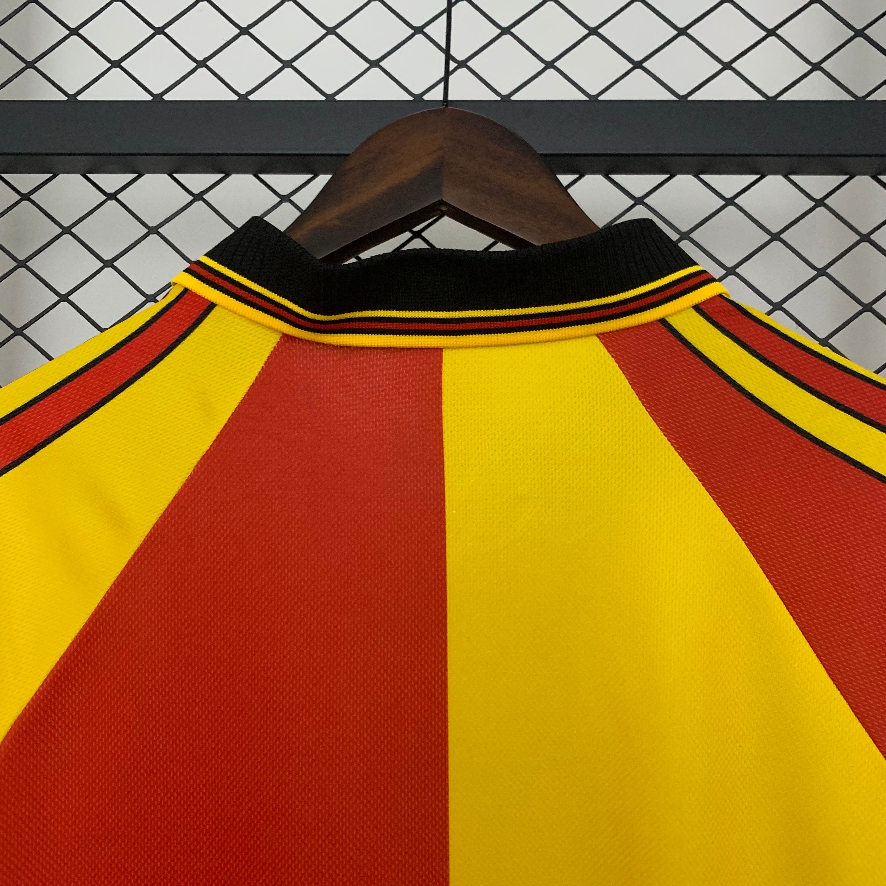 1990s Galatasaray Retro Football Shirt | Yellow Red Home