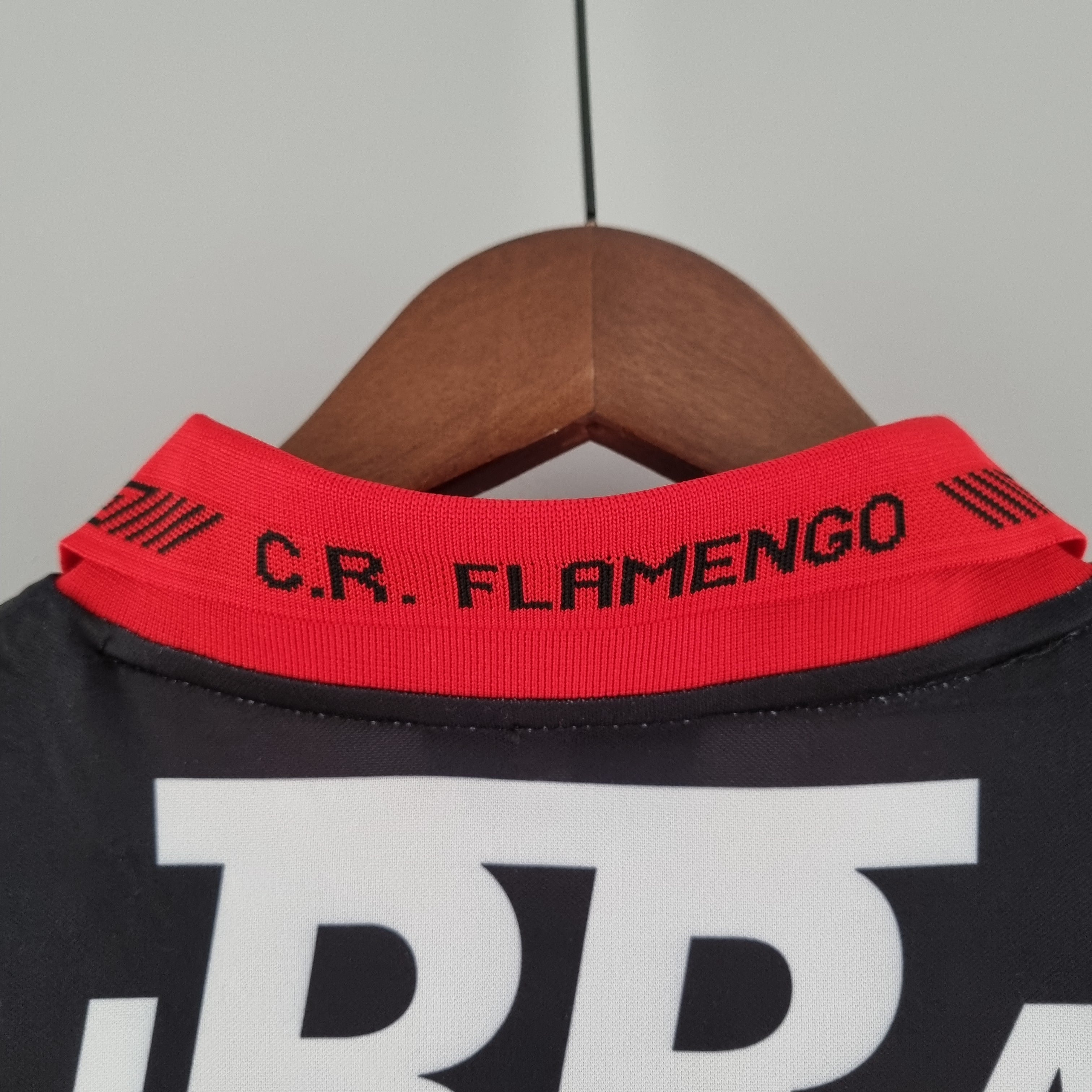 1980s Flamengo Retro Football Shirt | Red Black Home
