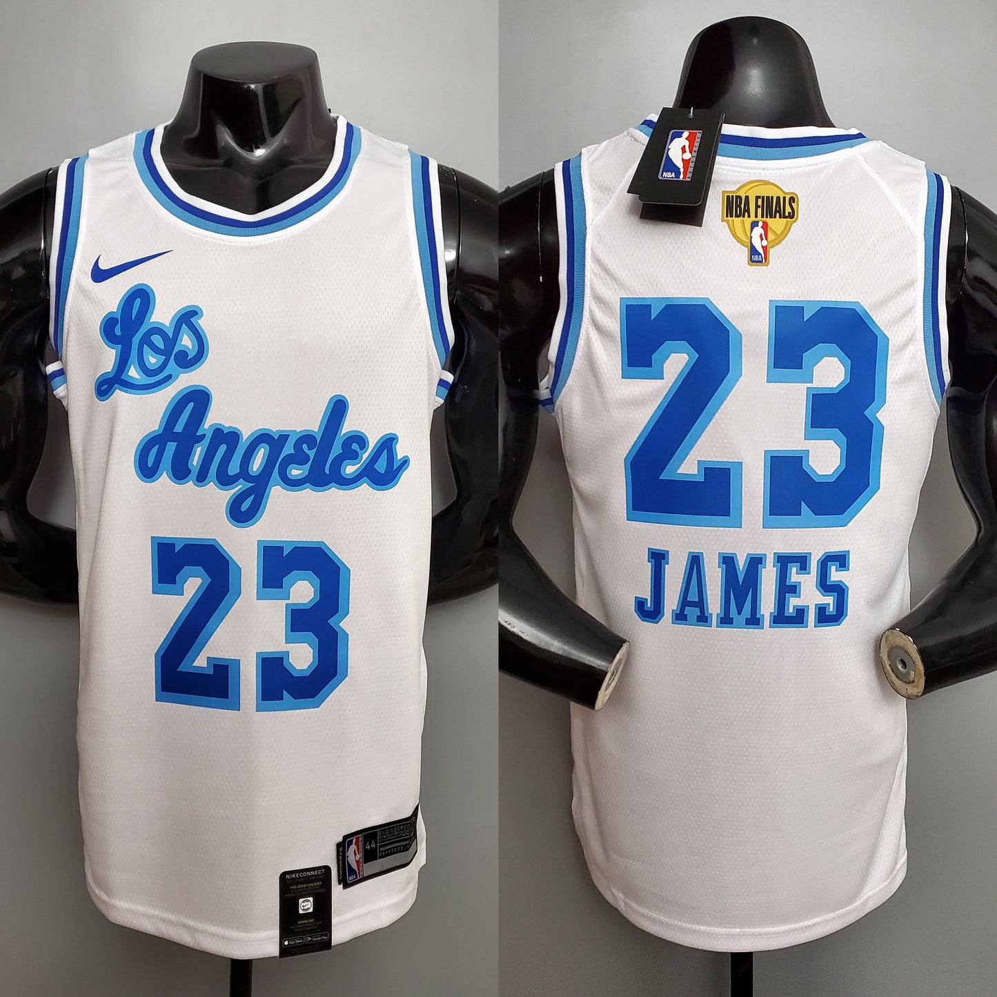 2020 Los Angeles James #23 Retro Basketball Jersey