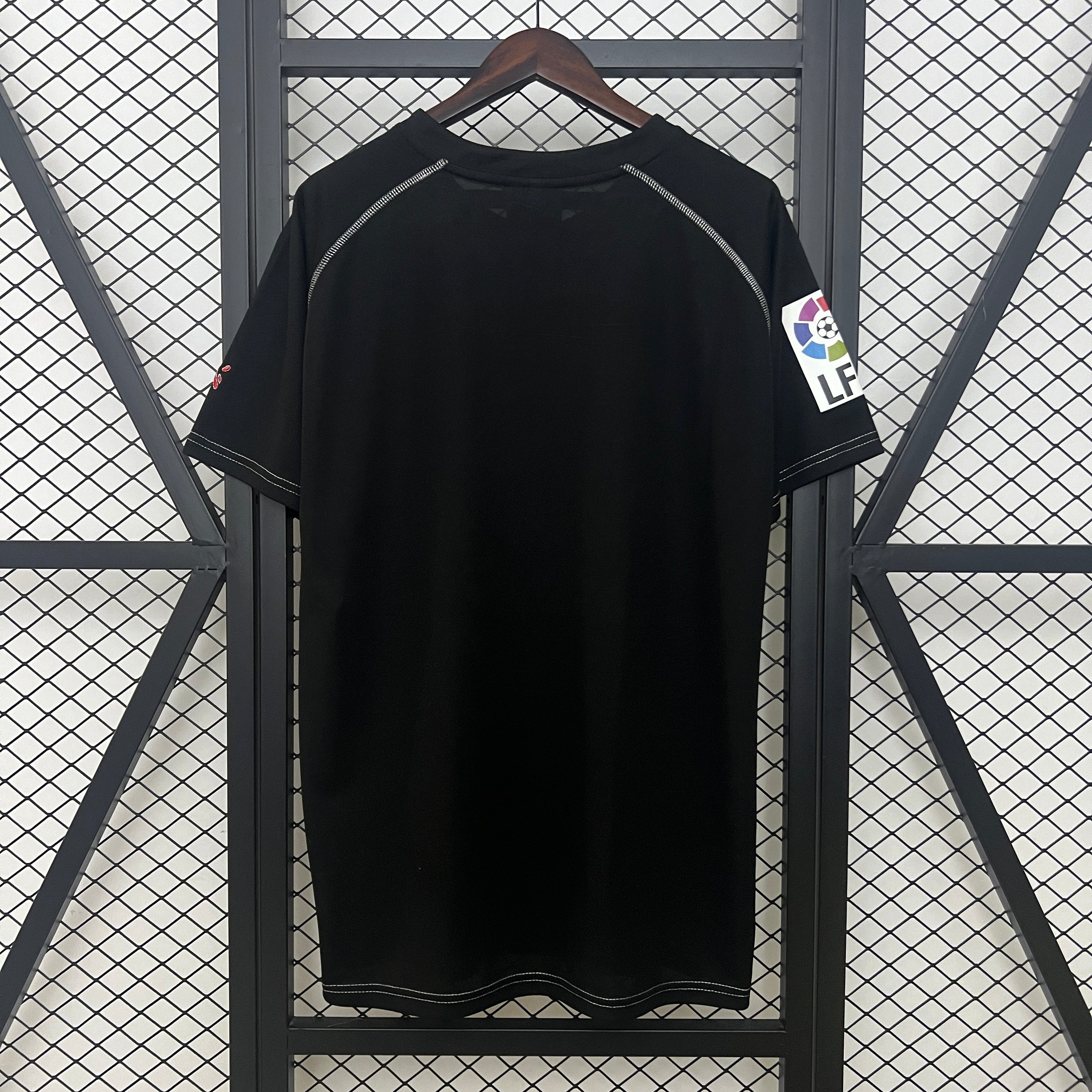 1990s Athletic Bilbao Retro Football Shirt | Black White Home
