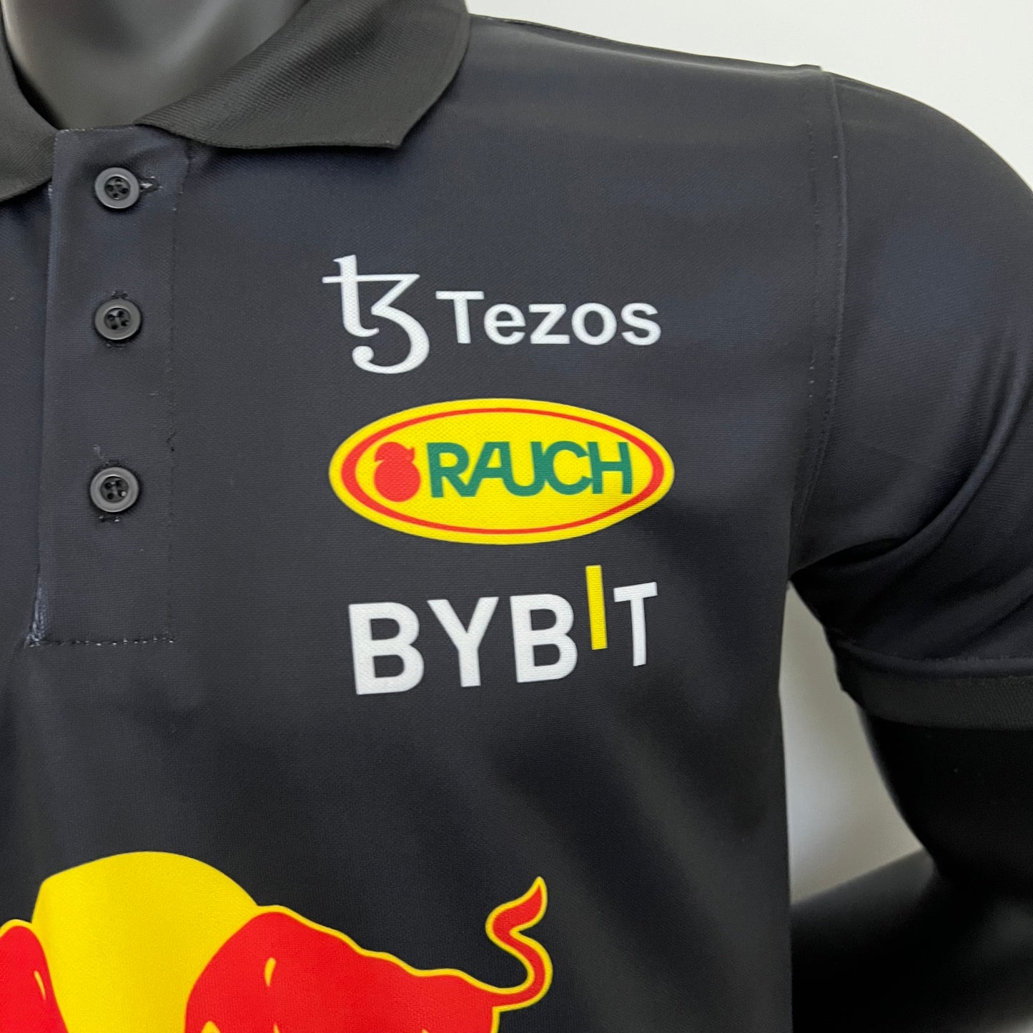 Red Bull Racing F1 2023 Polo – Player Fit – Checo #11 | Black