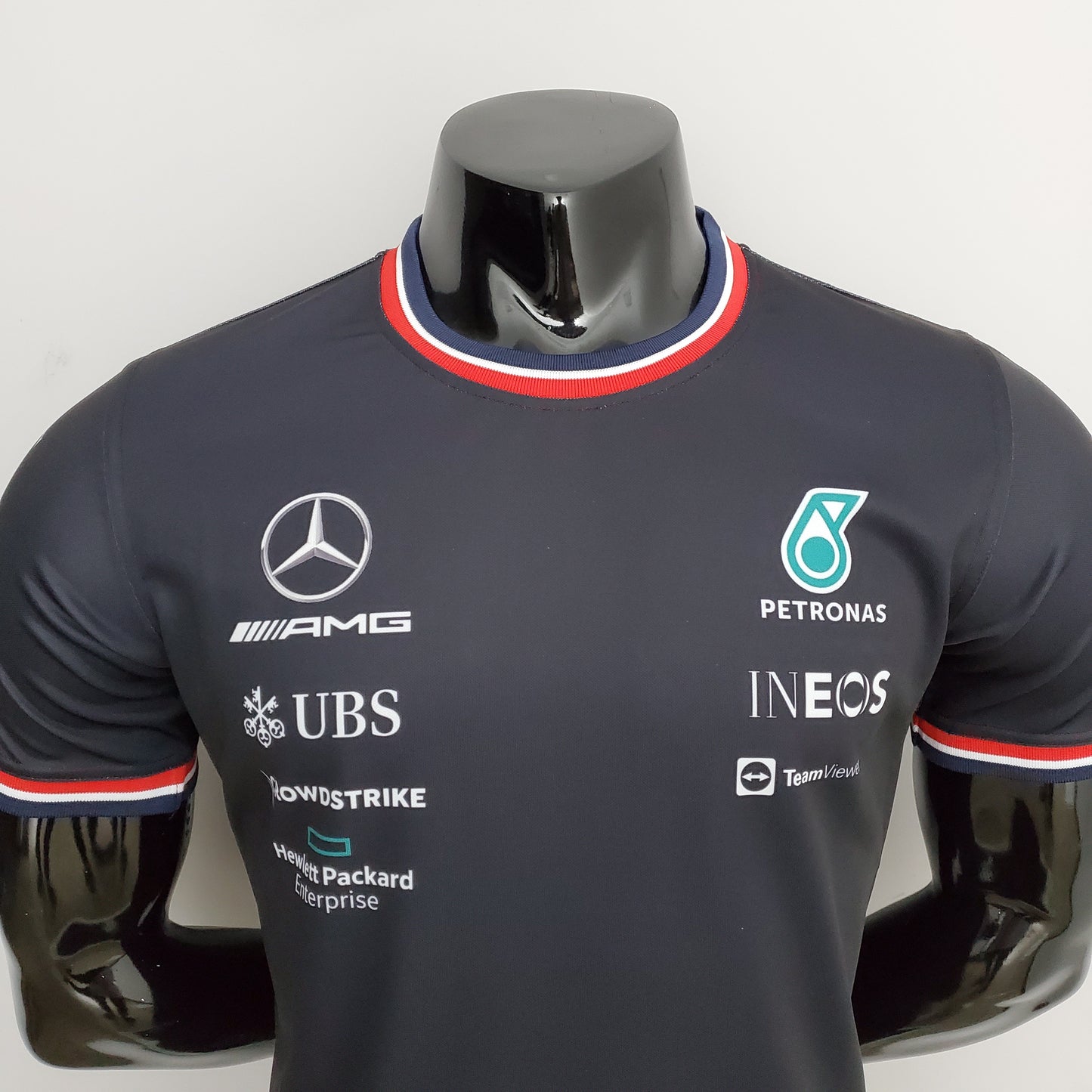 Mercedes AMG F1 2023 Player Fit T-Shirt | Black