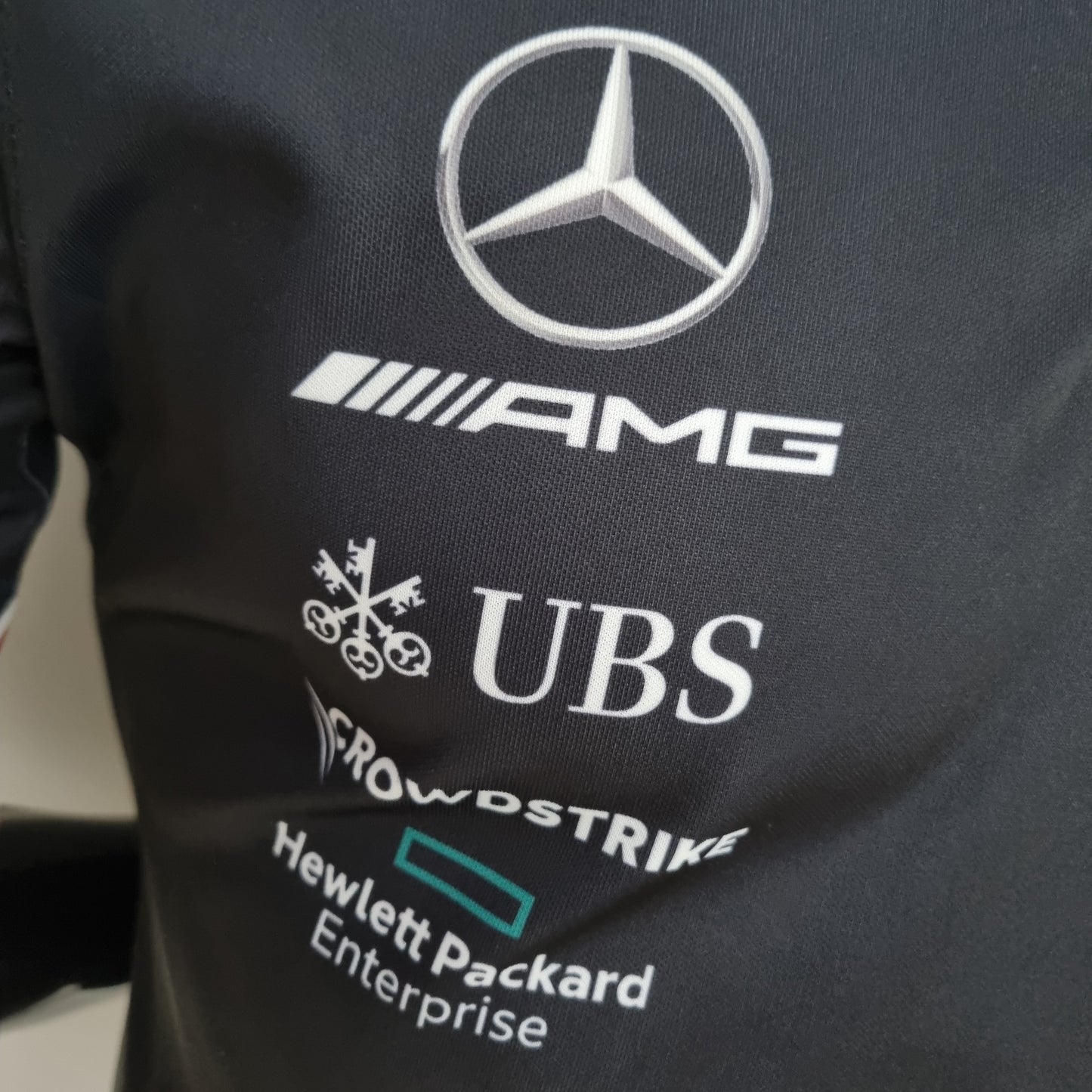 Mercedes F1 2023 Player Fit Polo | Black