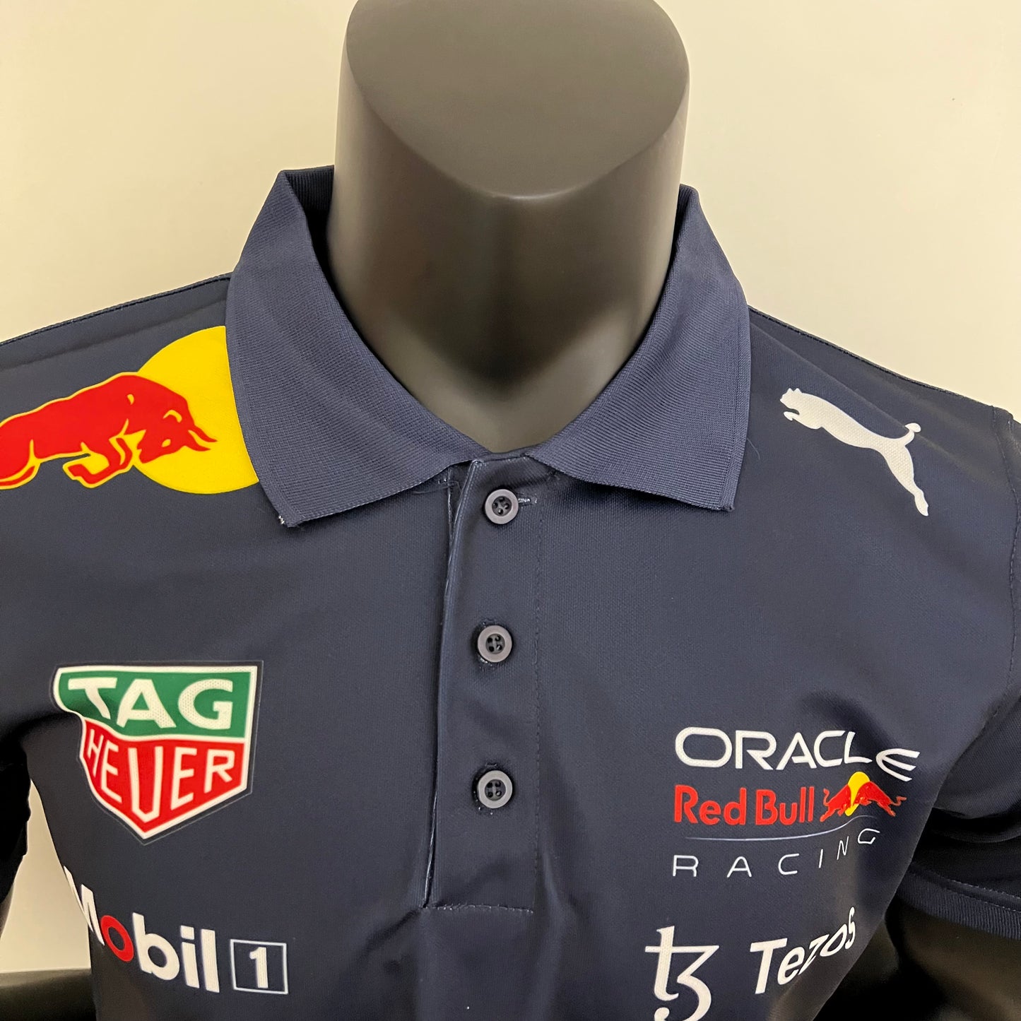 Red Bull Racing F1 2023 Polo – Player Fit | Navy Blue