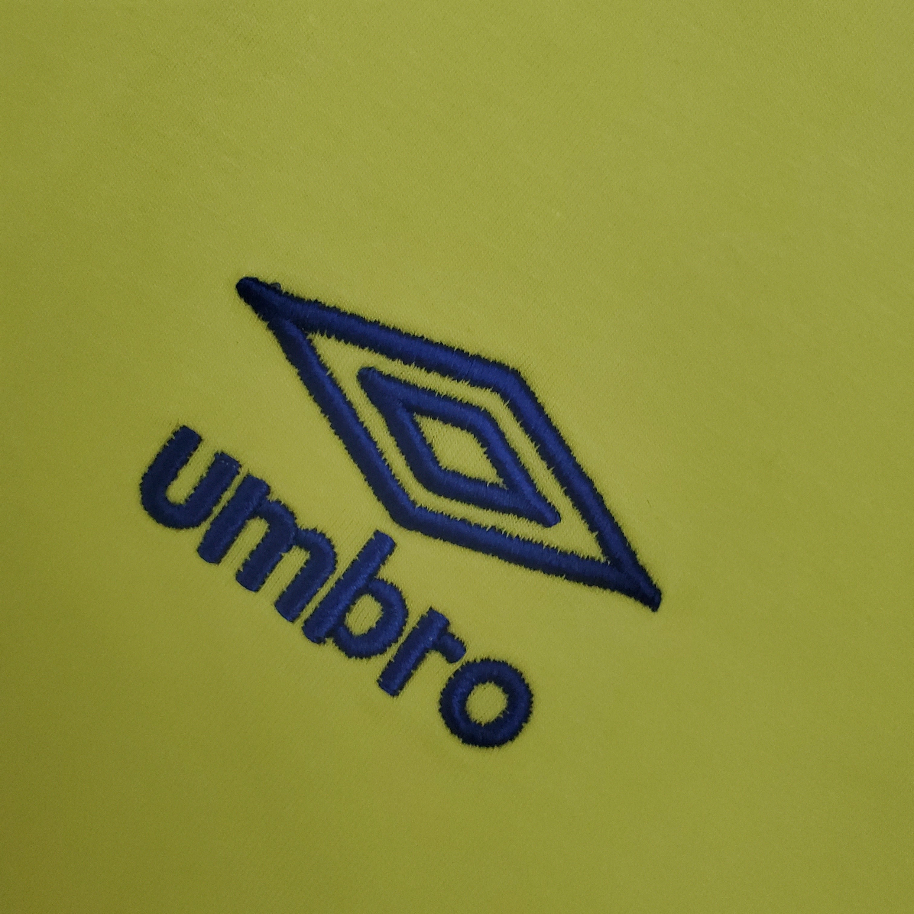 1970s Retro Football Shirt | Yellow Blue Home