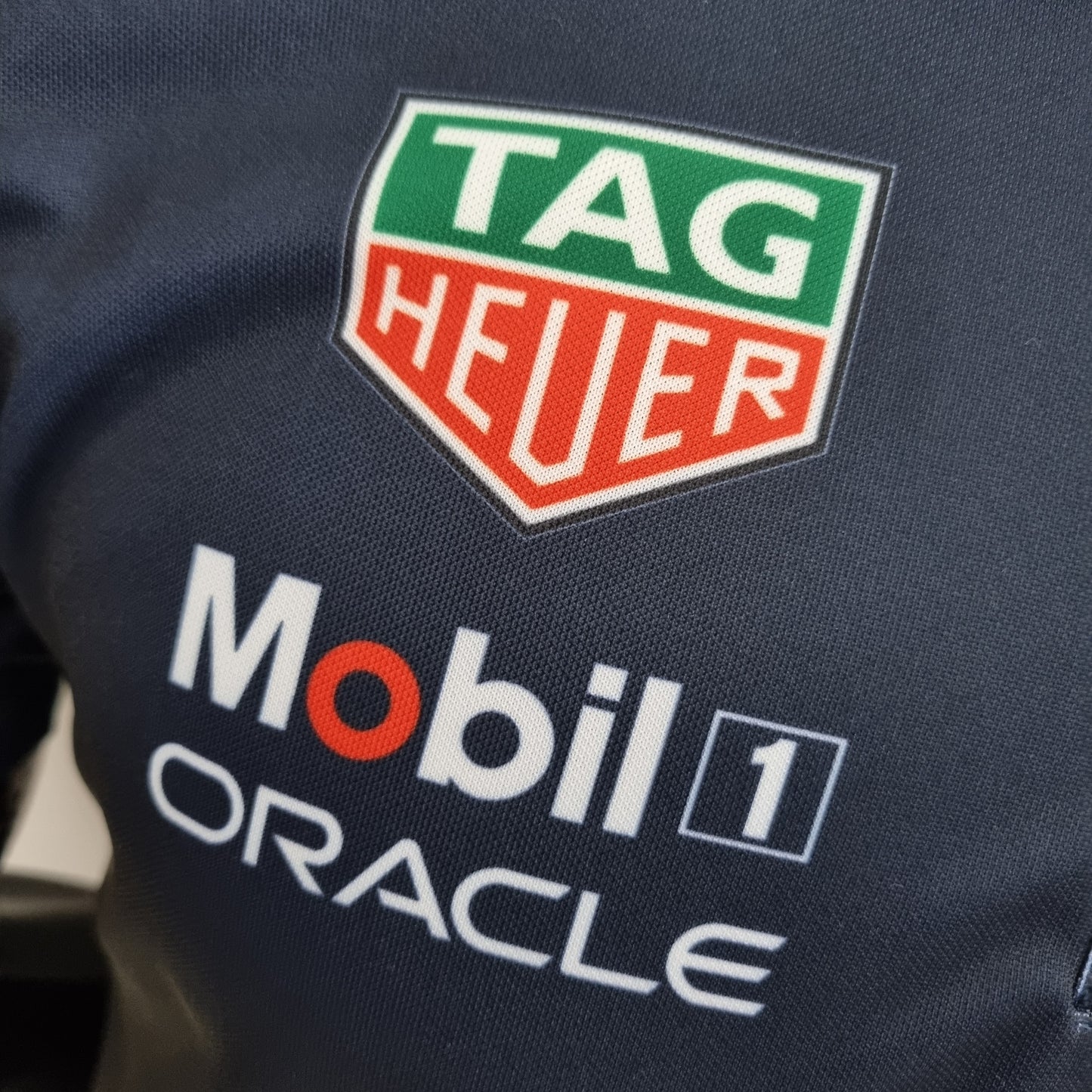 Red Bull Racing F1 2023 Polo – Player Fit Tag Heuer| Navy Blue
