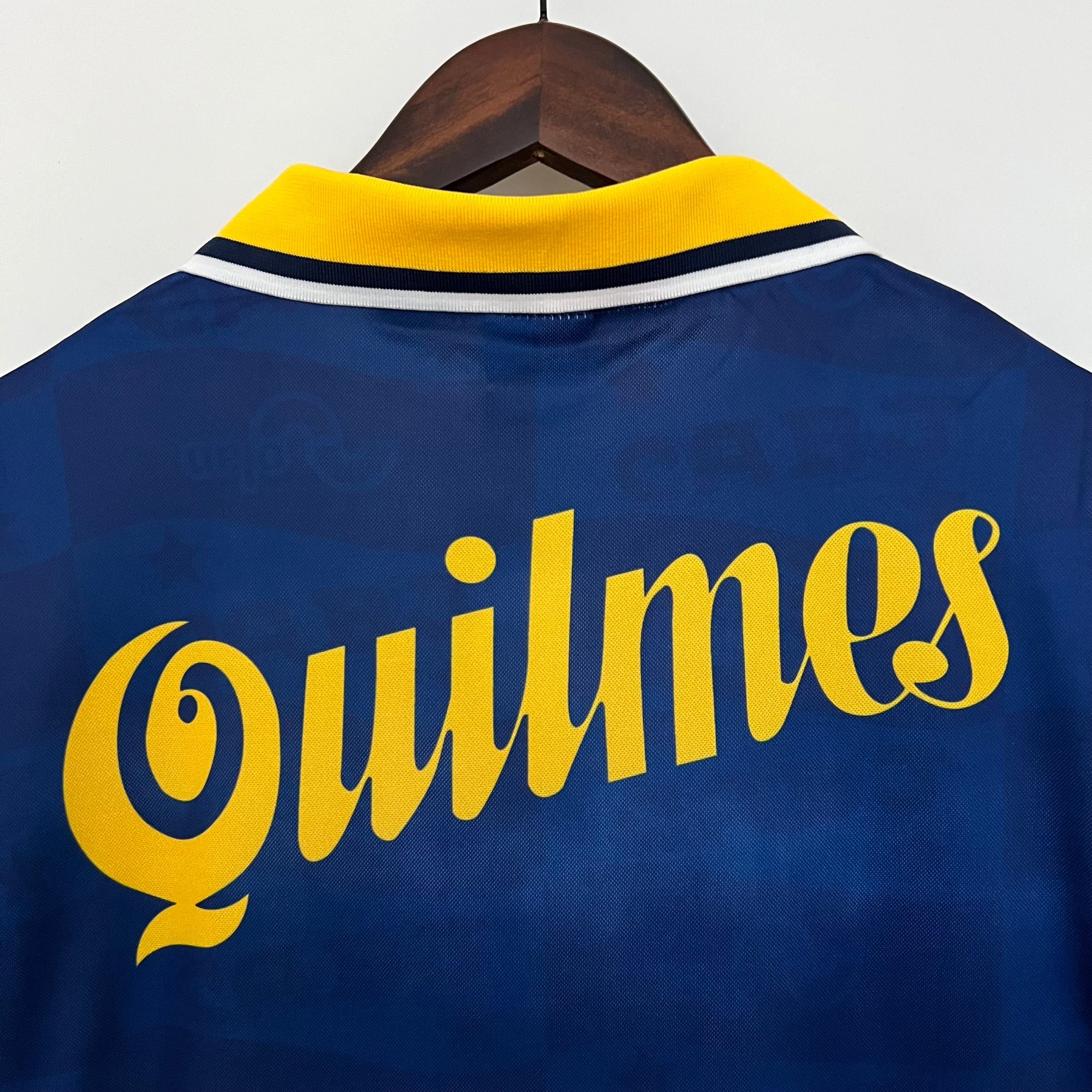 1990s Boca Juniors Retro Football Shirt | Navy Yellow Home