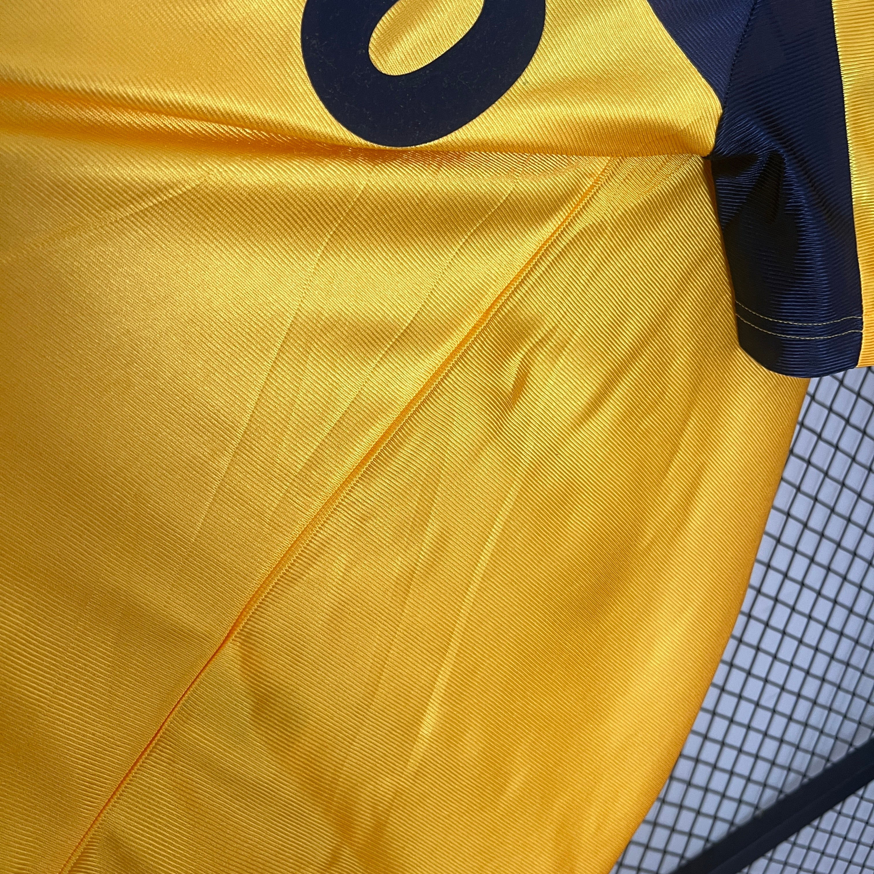 1990s Real Sociedad Retro Football Shirt | Yellow Black Home