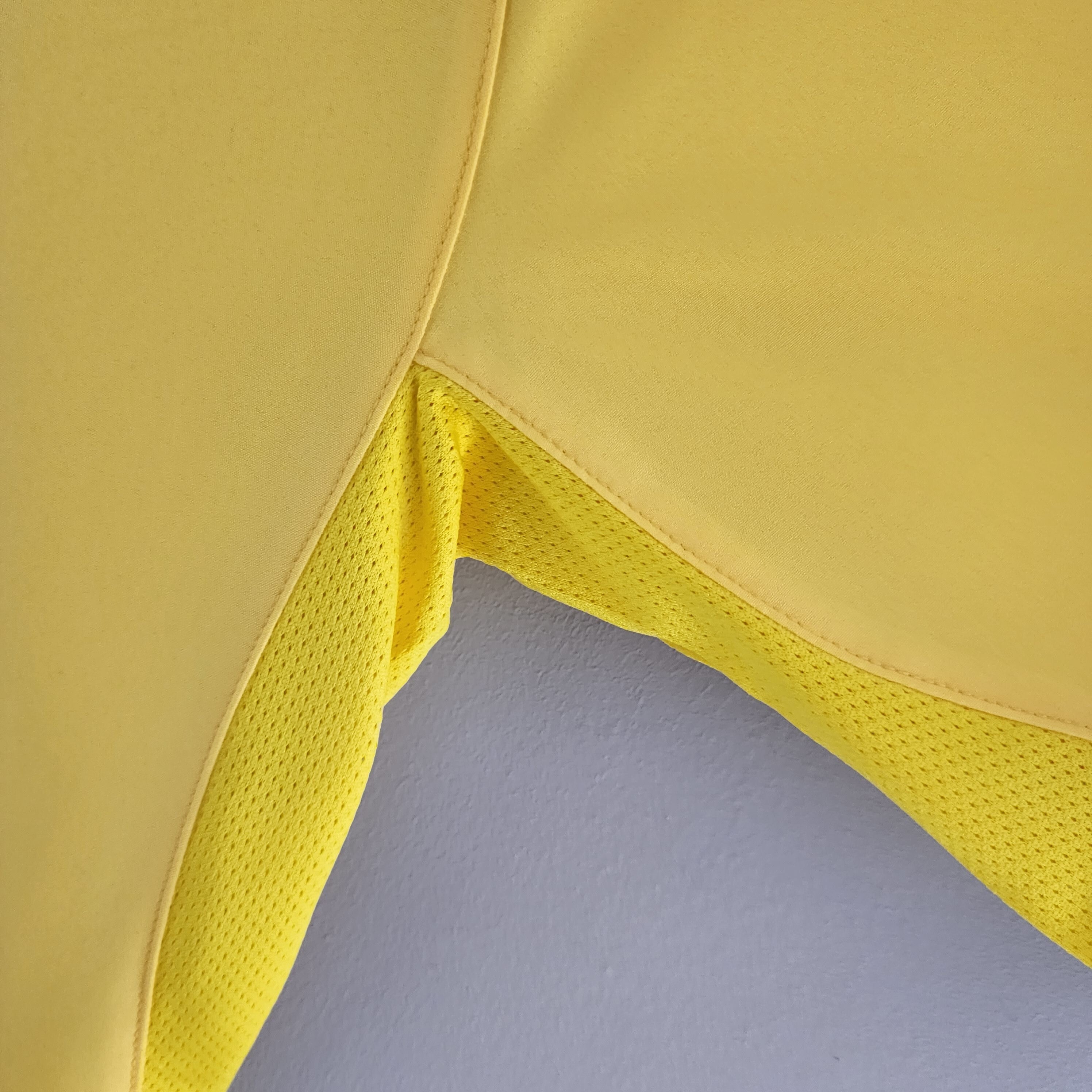 2000s Arsenal Retro Football Shirt | Yellow Blue Away
