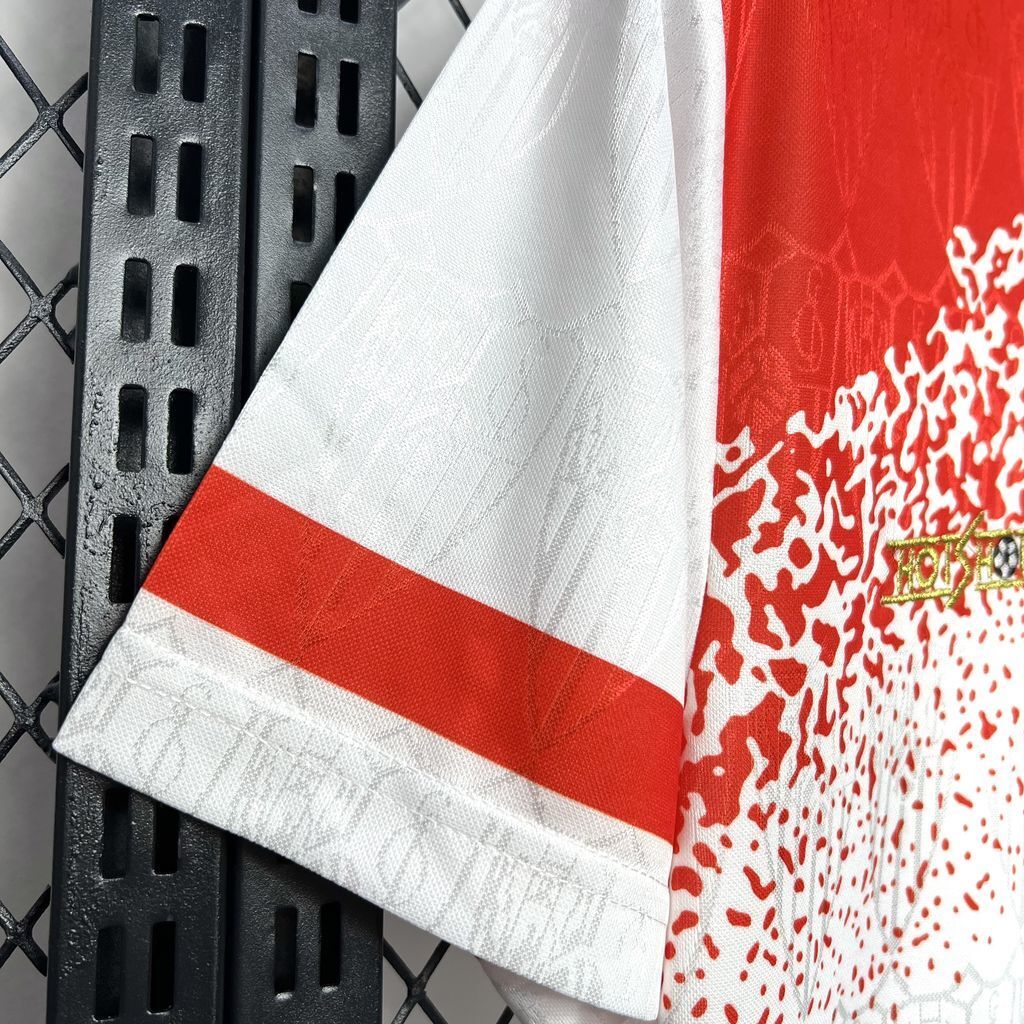 1990s Sevilla Retro Football Shirt | Red White Home