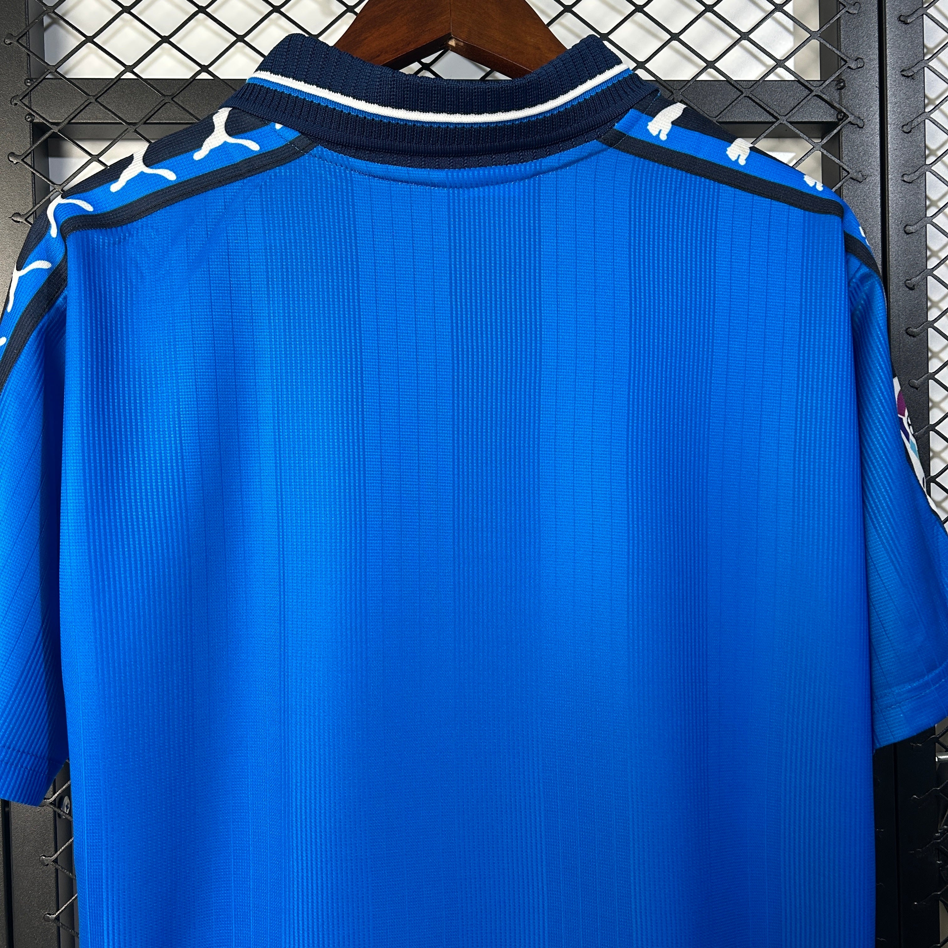1990s CD Tenerife Retro Football Shirt | Blue White Home