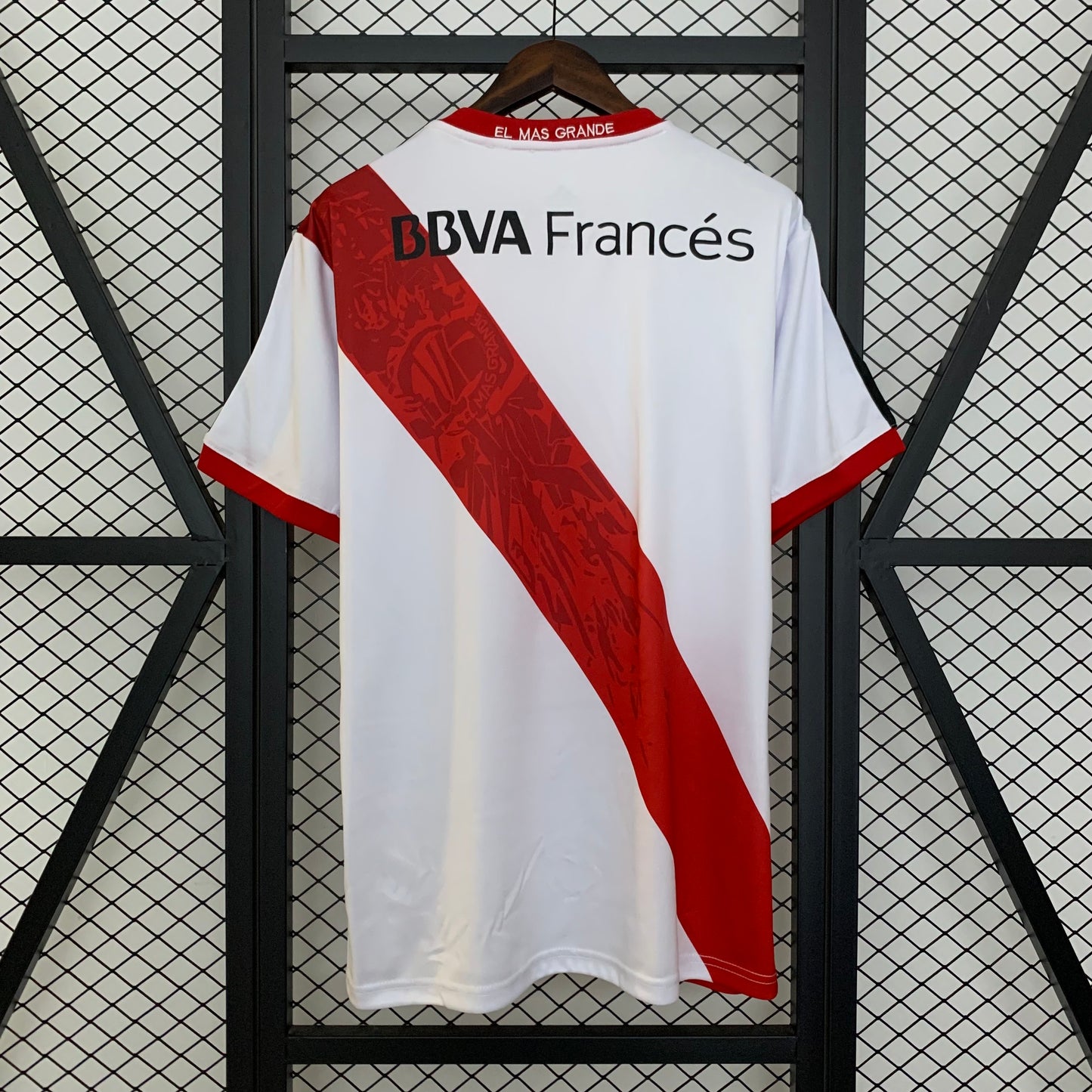2010s River Plate Retro Shirt | White Red Home Kit