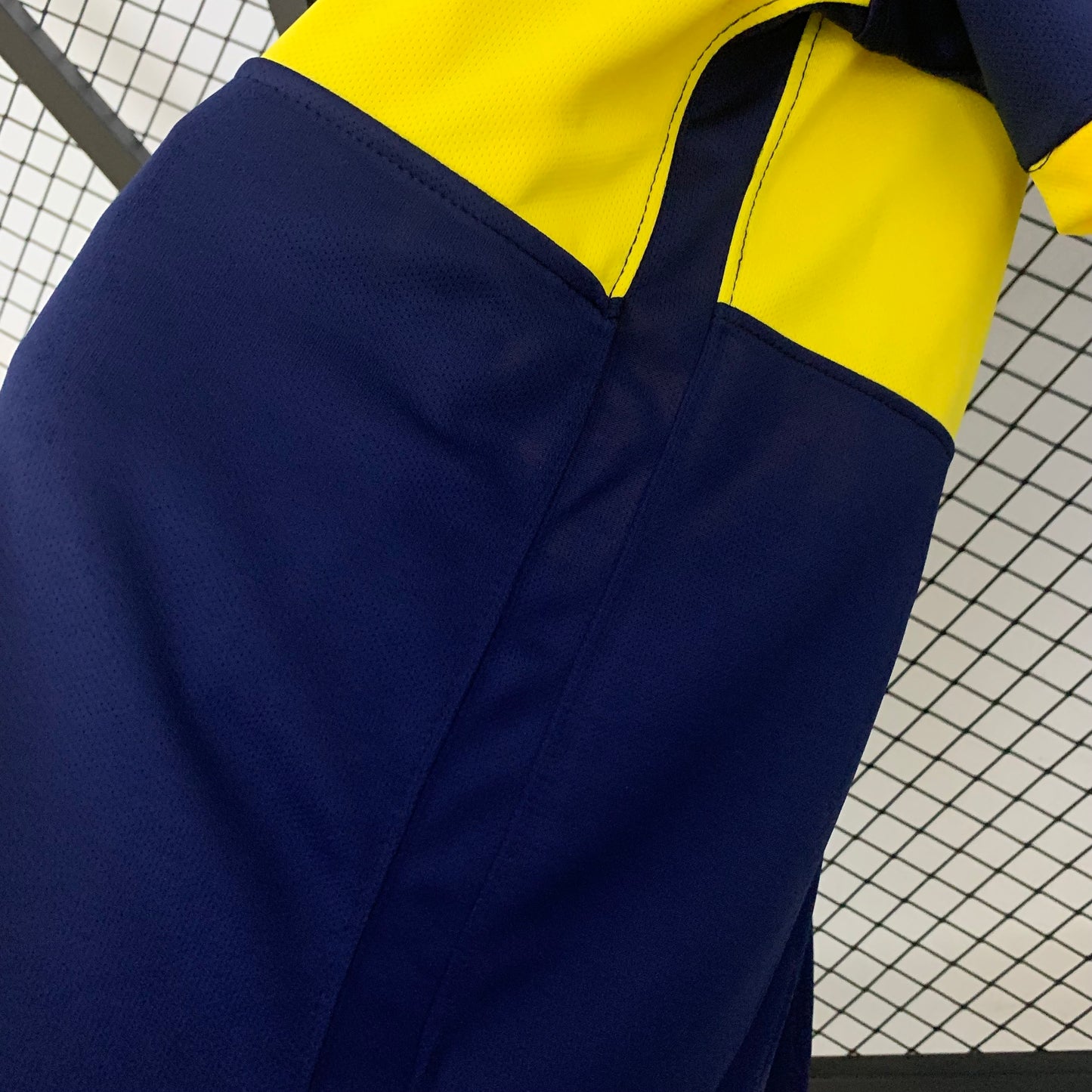 2000s Boca Juniors Retro Football Shirt | Navy Yellow Home