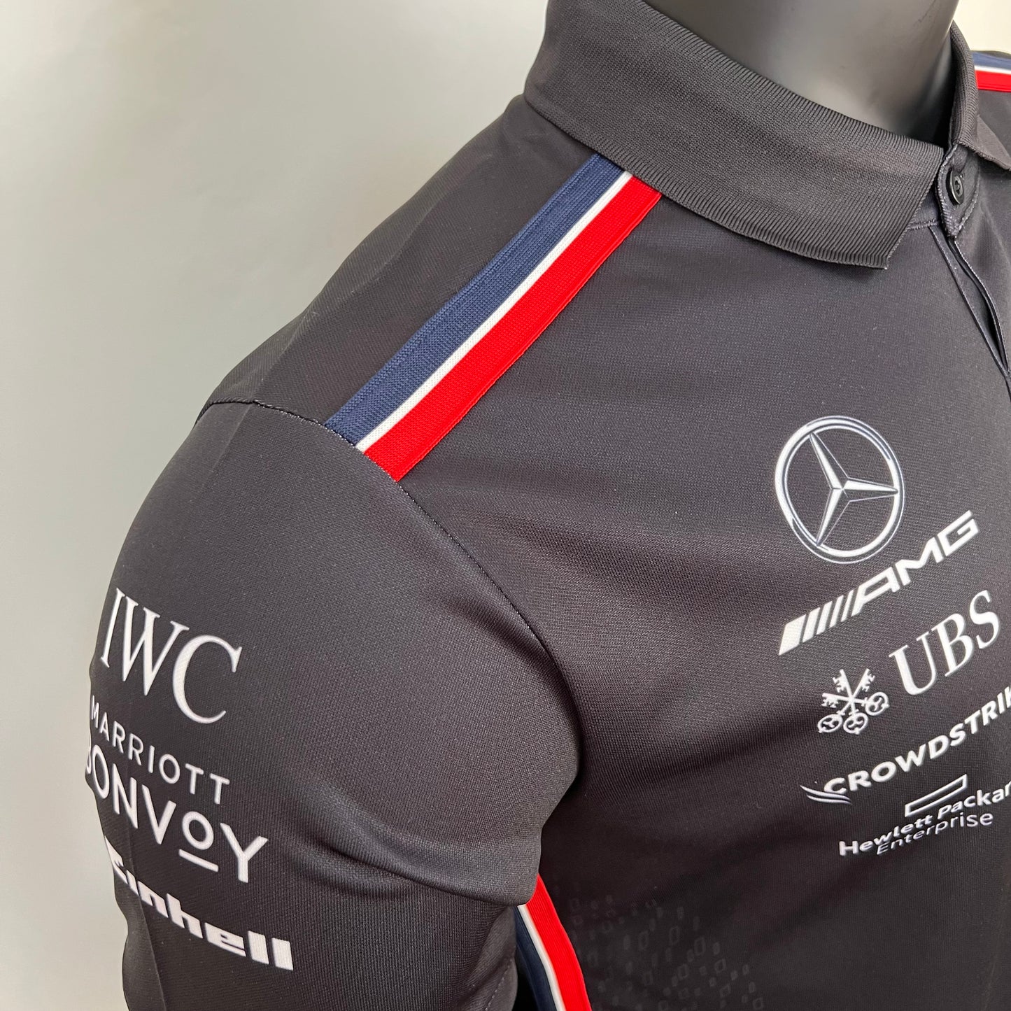 Petronas F1 2023 Polo – Player Fit | Black