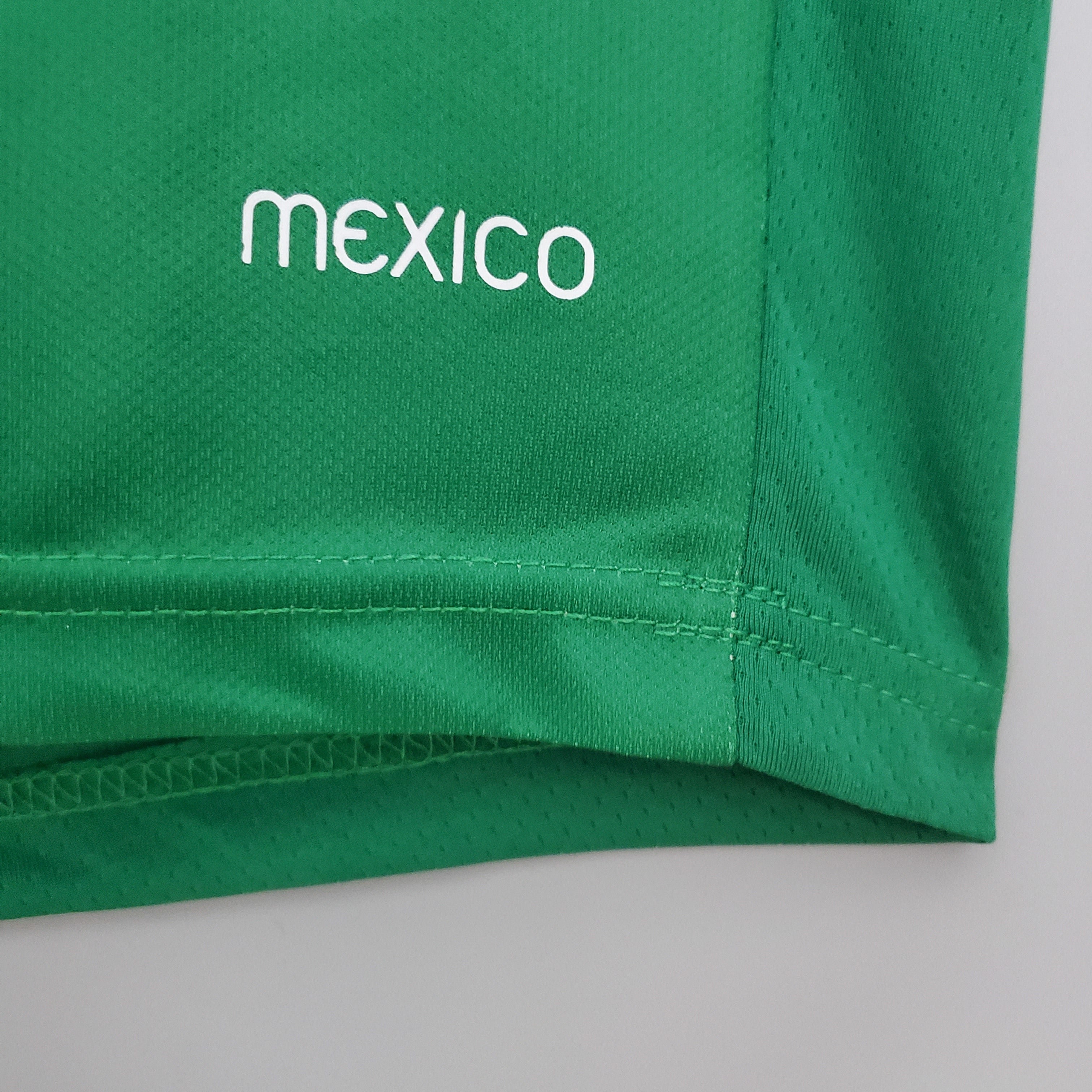1990s Mexico Retro Football Shirt | Green Red Home