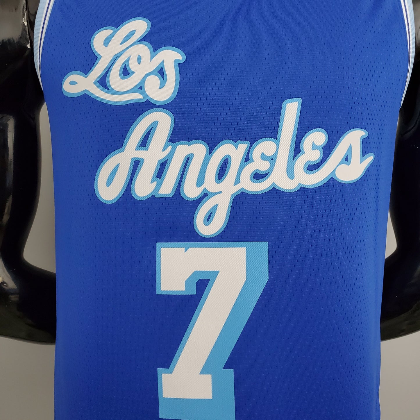 2020 Los Angeles Anthony #7 Retro Basketball Jersey