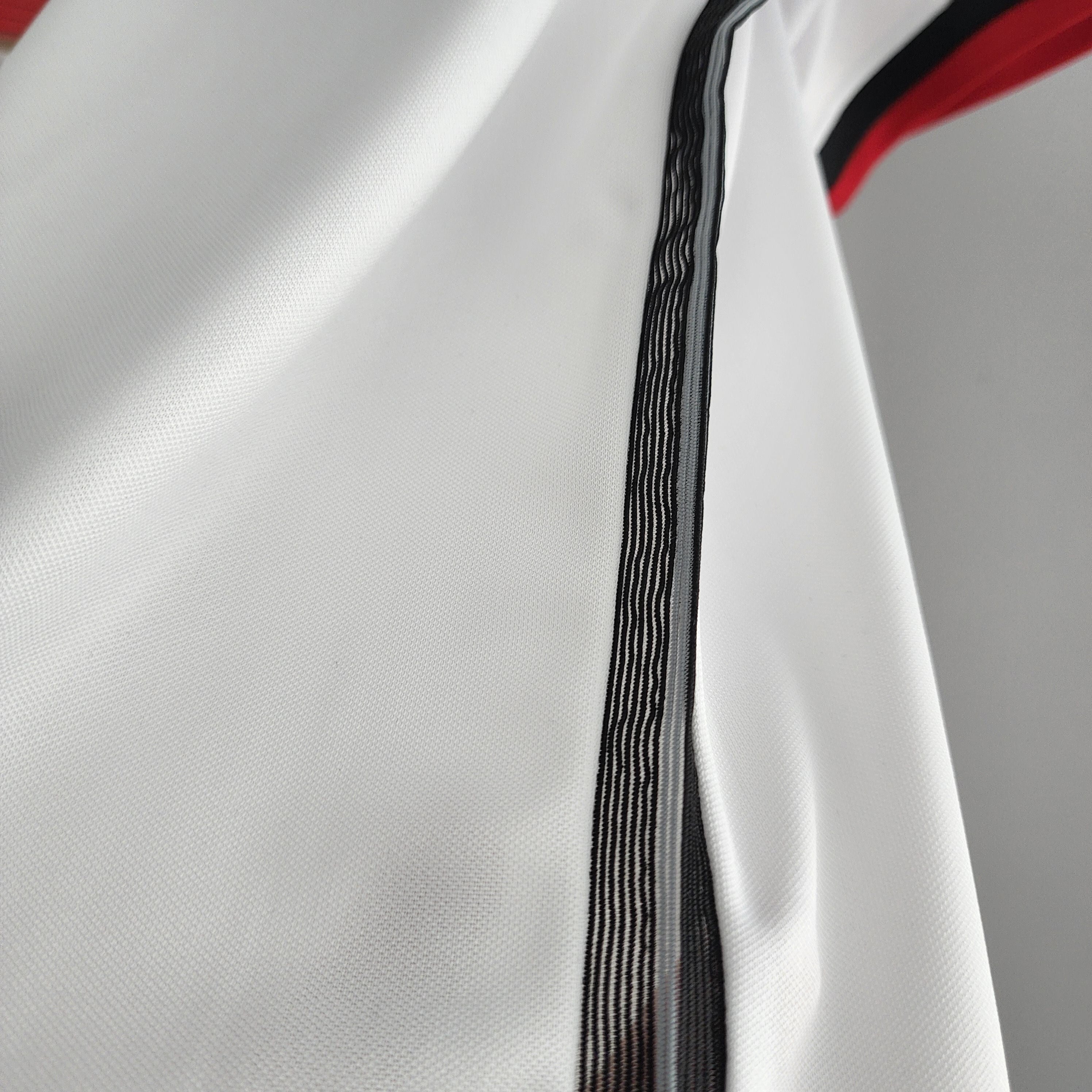 2010s Germany Retro Football Shirt | White Red Home