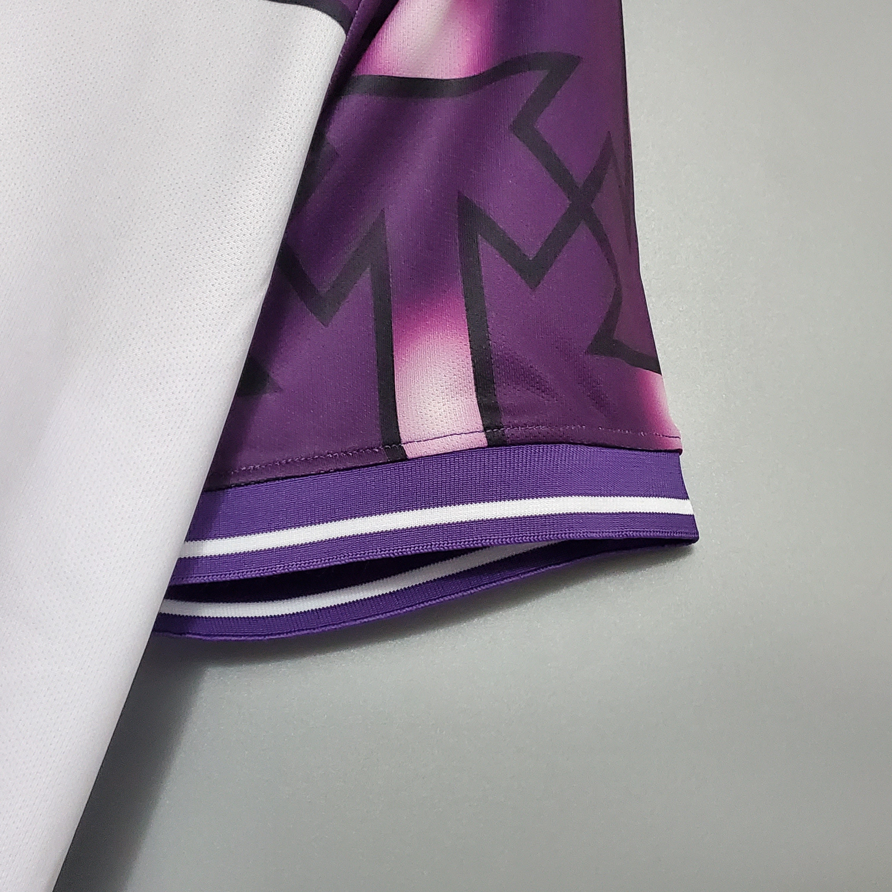 1990s Fiorentina Retro Football Shirt | Purple White Home