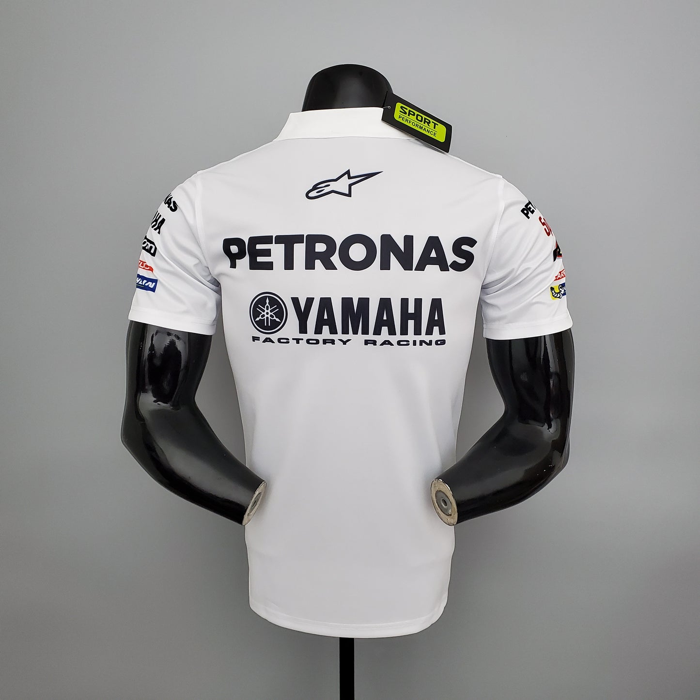 Petronas Yamaha Racing Polo – Player Fit Petronas | White